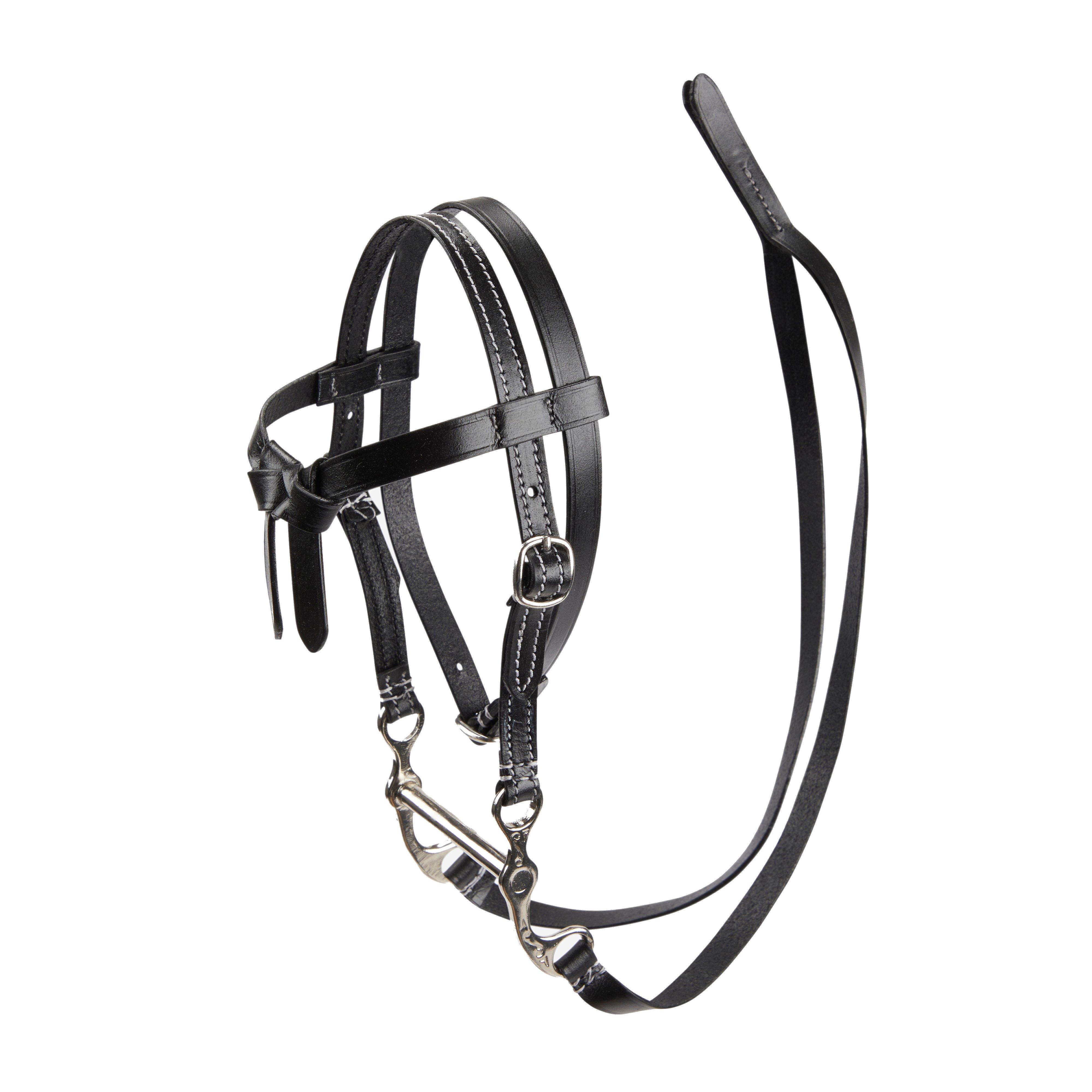 Toy Pony Western Bridle Black