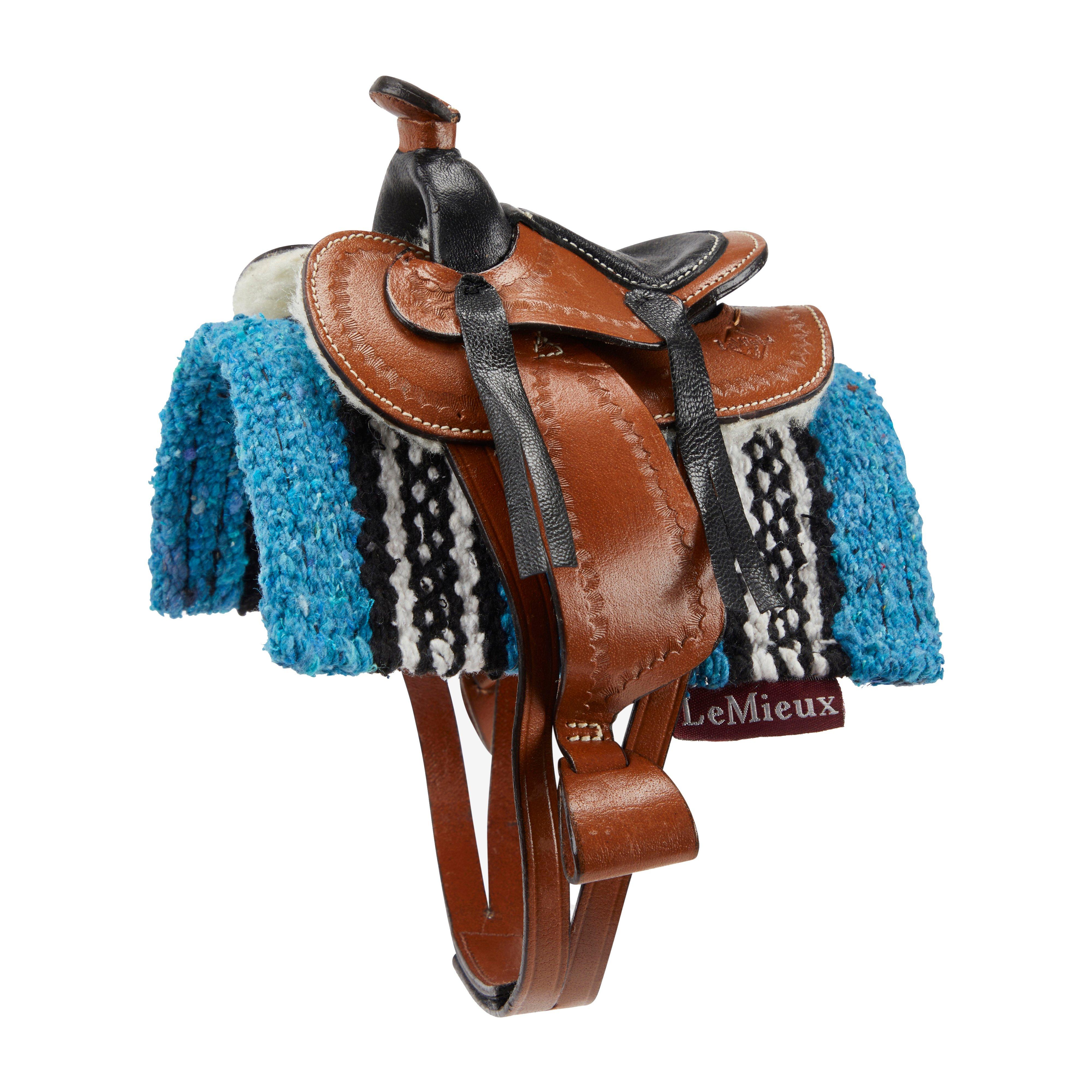 Toy Pony Western Saddle Tan