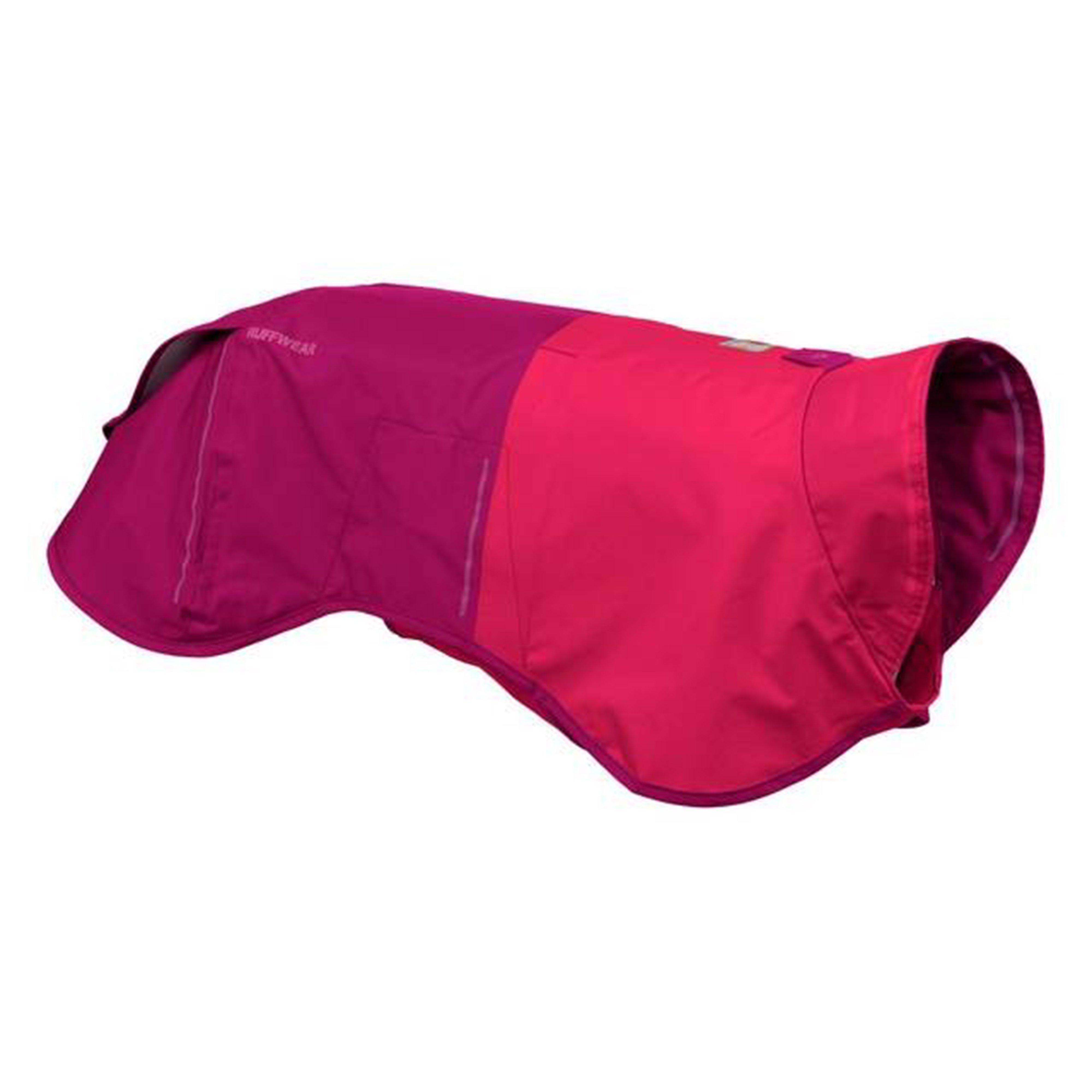 Ruffwear Sun Shower Dog Raincoat Hibiscus Pink