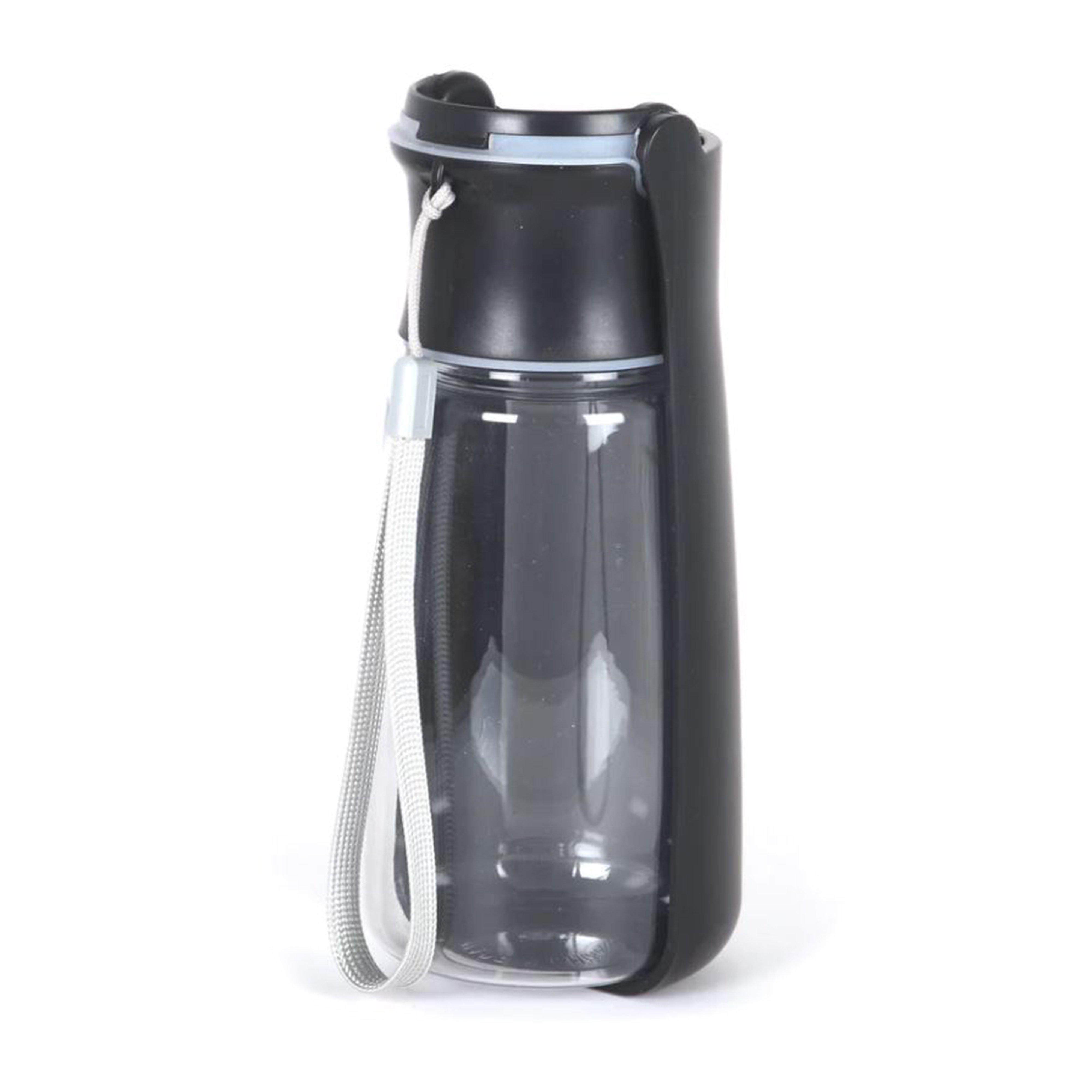 Dog Water Bottle Black