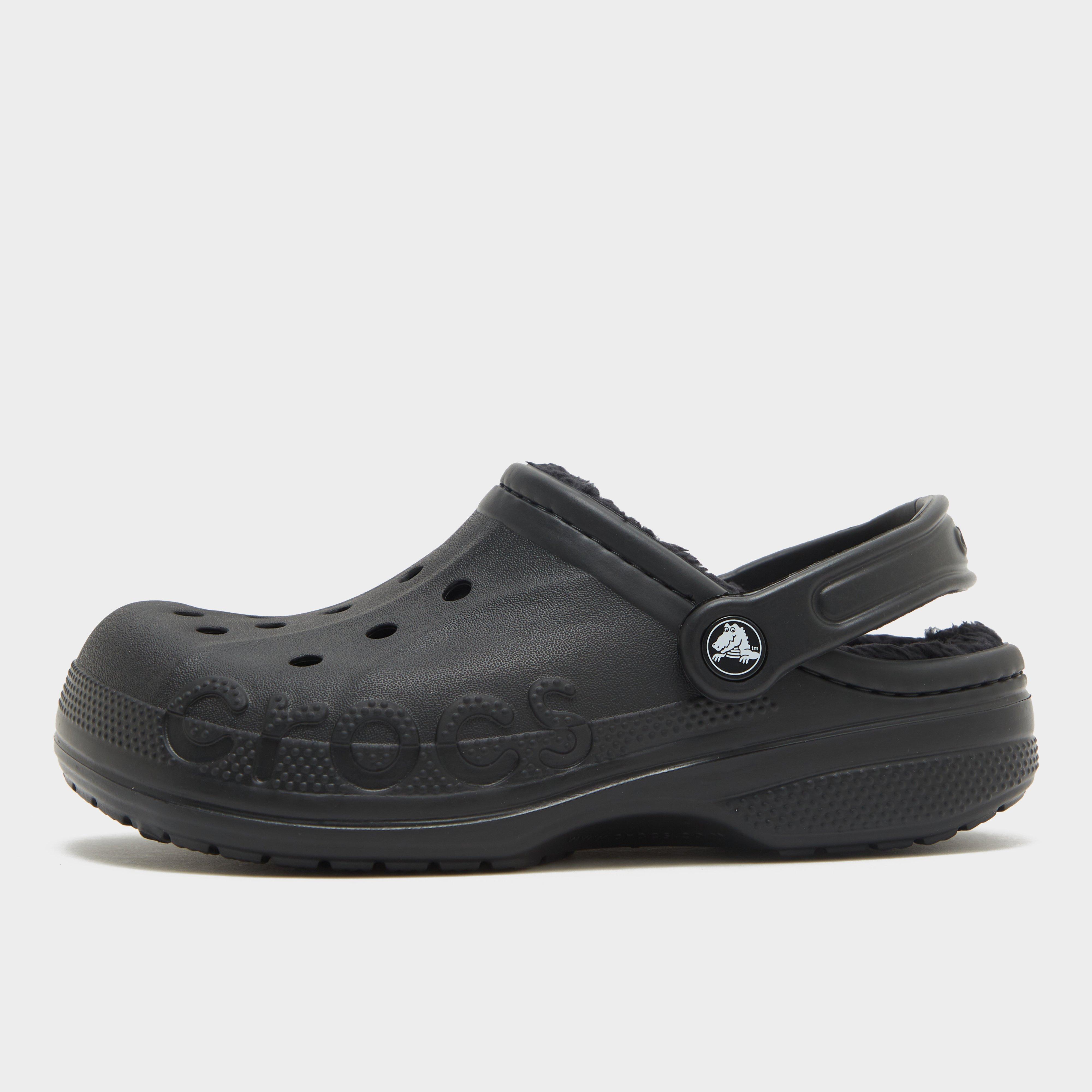 Crocs Unisex Baya Lined Clog, Black