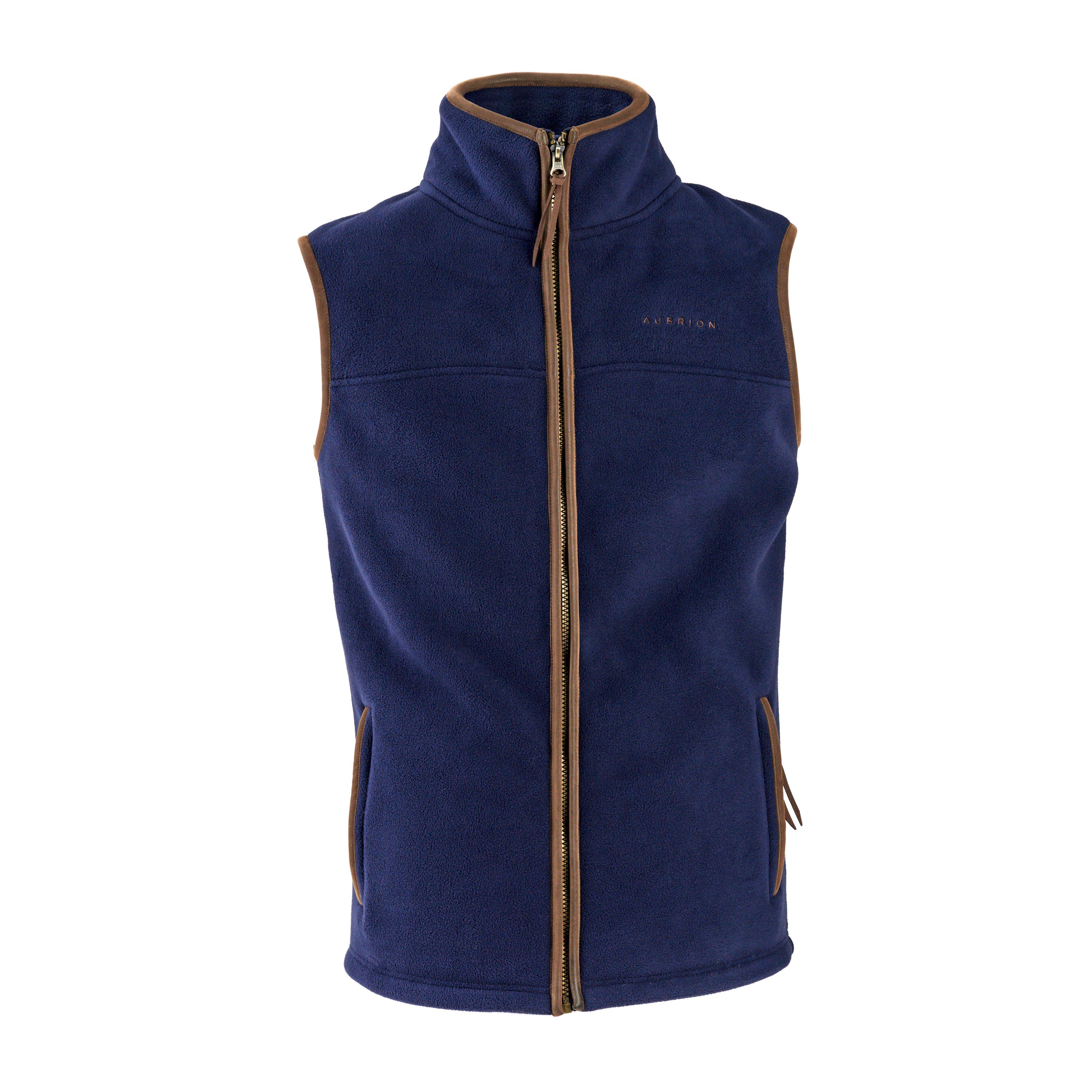 Mens Fleece Gilet Navy