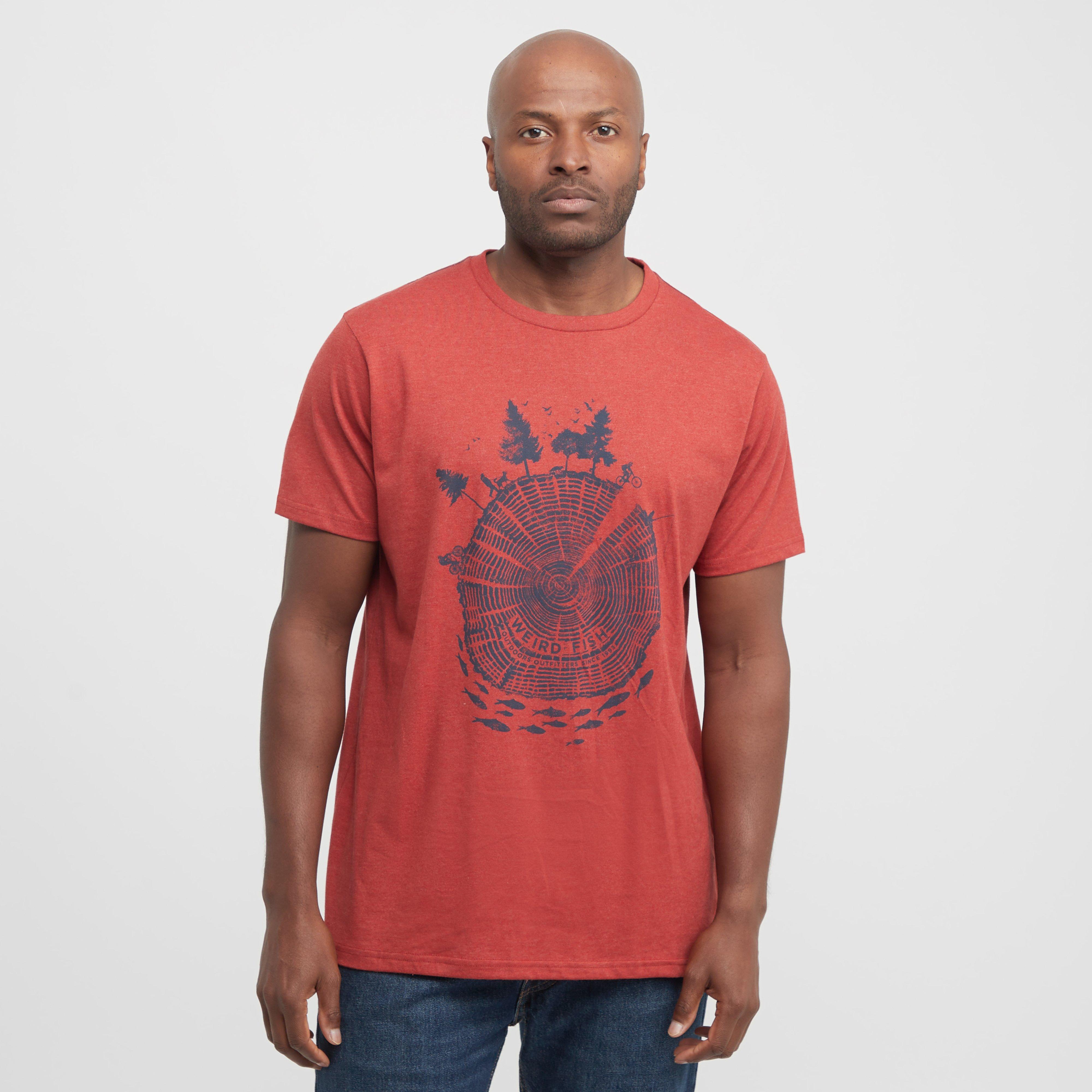 Weird Fish Men's Woodsman Graphic T-Shirt