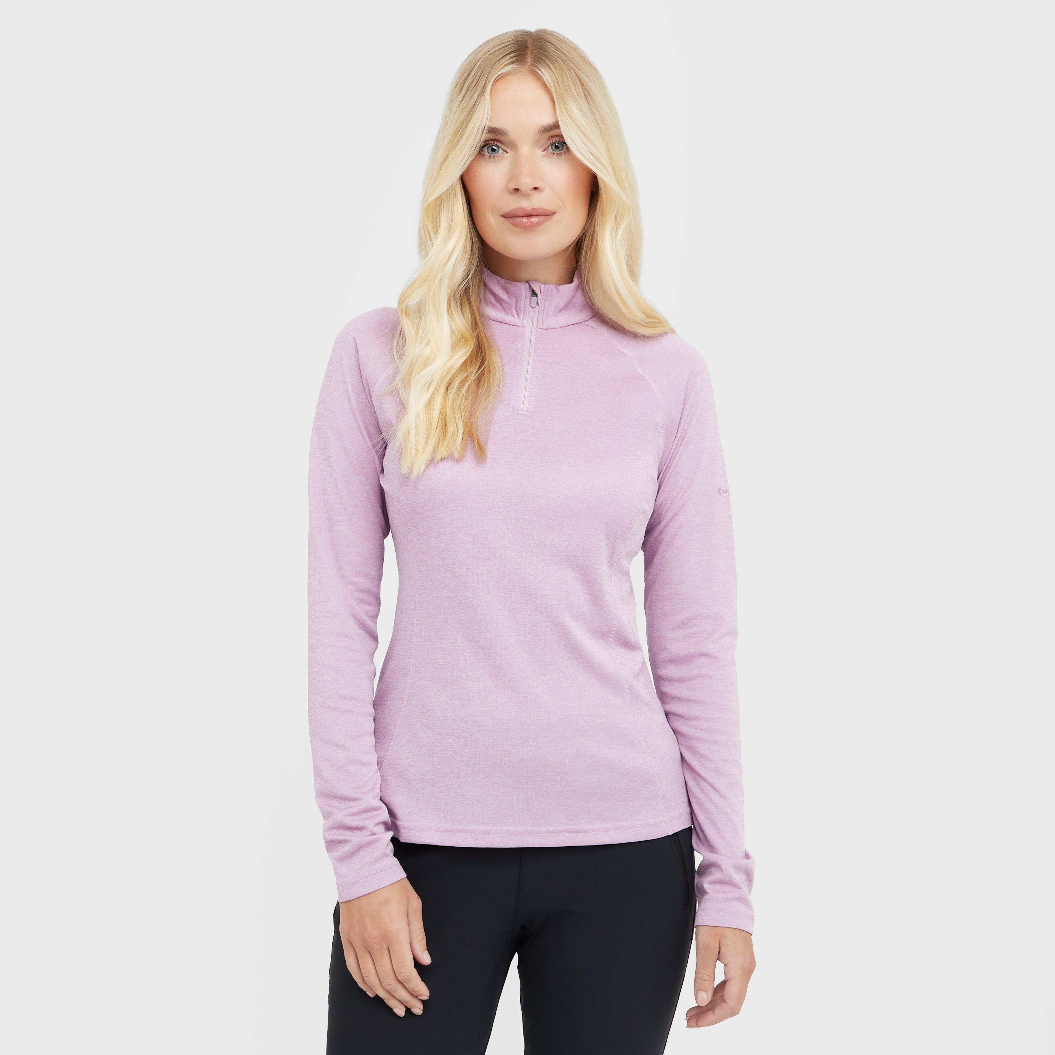 Montane Women's Dart Zip Neck Long Sleeve T-Shirt