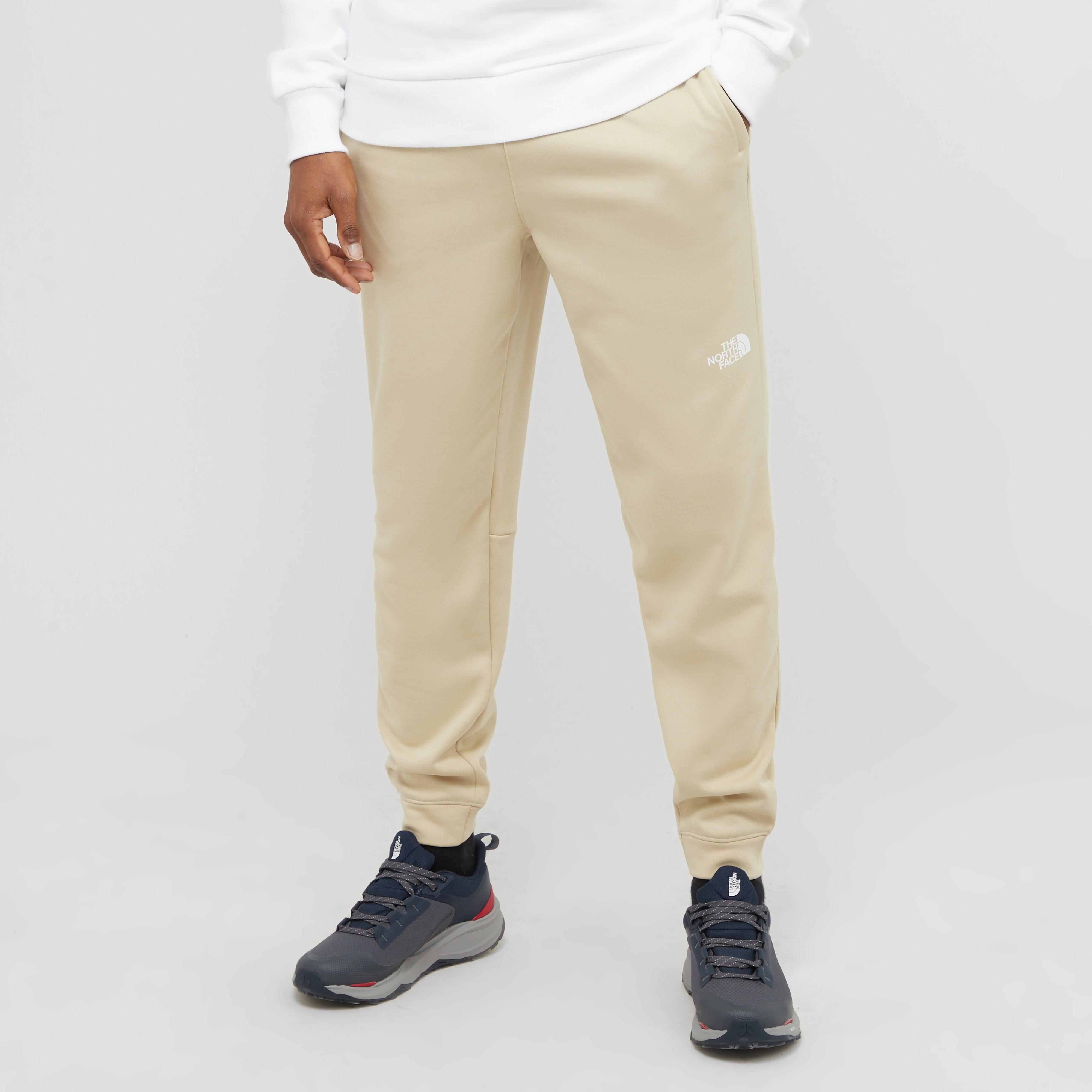 The North Face Men's Reaxion Fleece Joggers, White