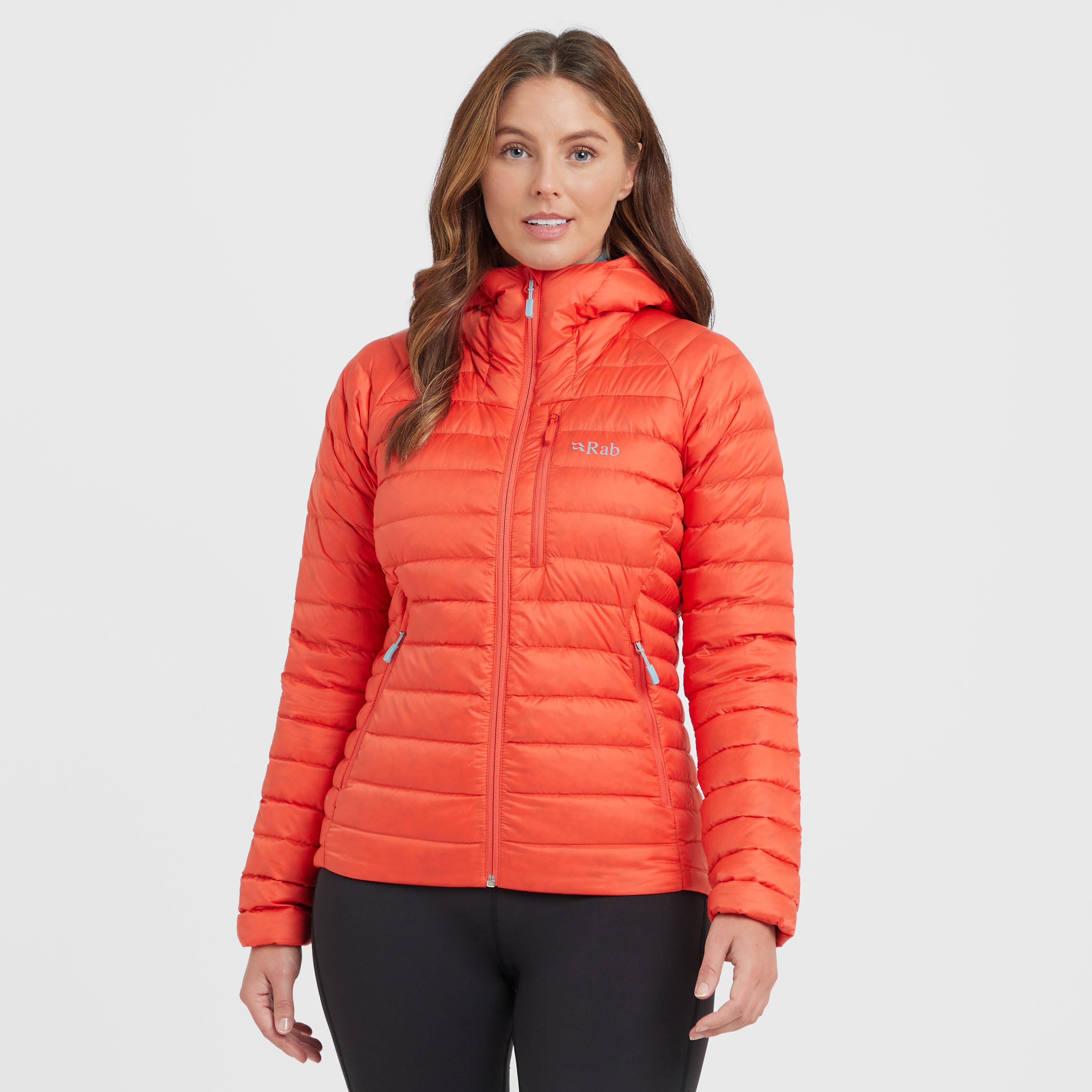 Rab Women's Microlight Alpine Down Jacket, Red