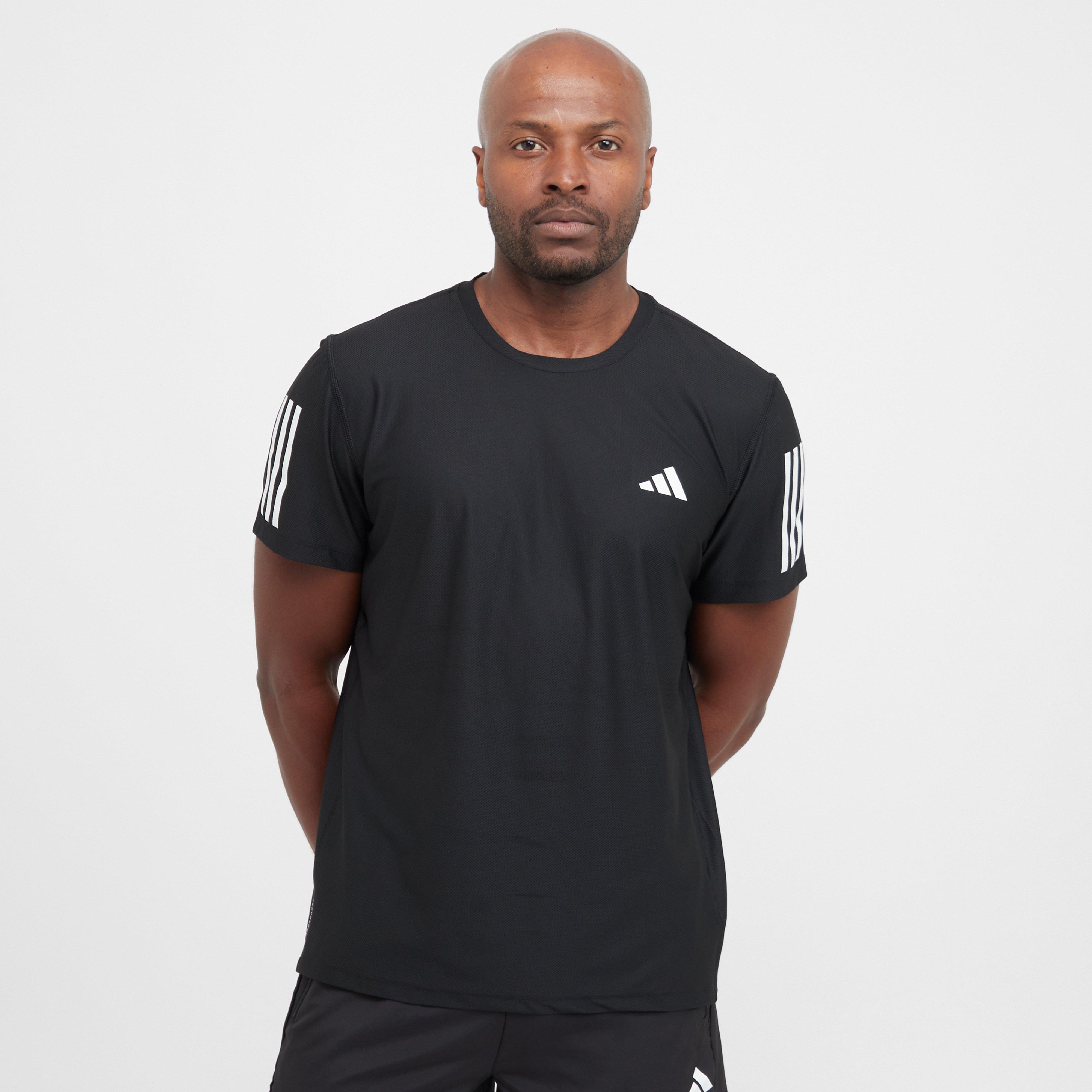 adidas Men's Own The Run T-Shirt, Black