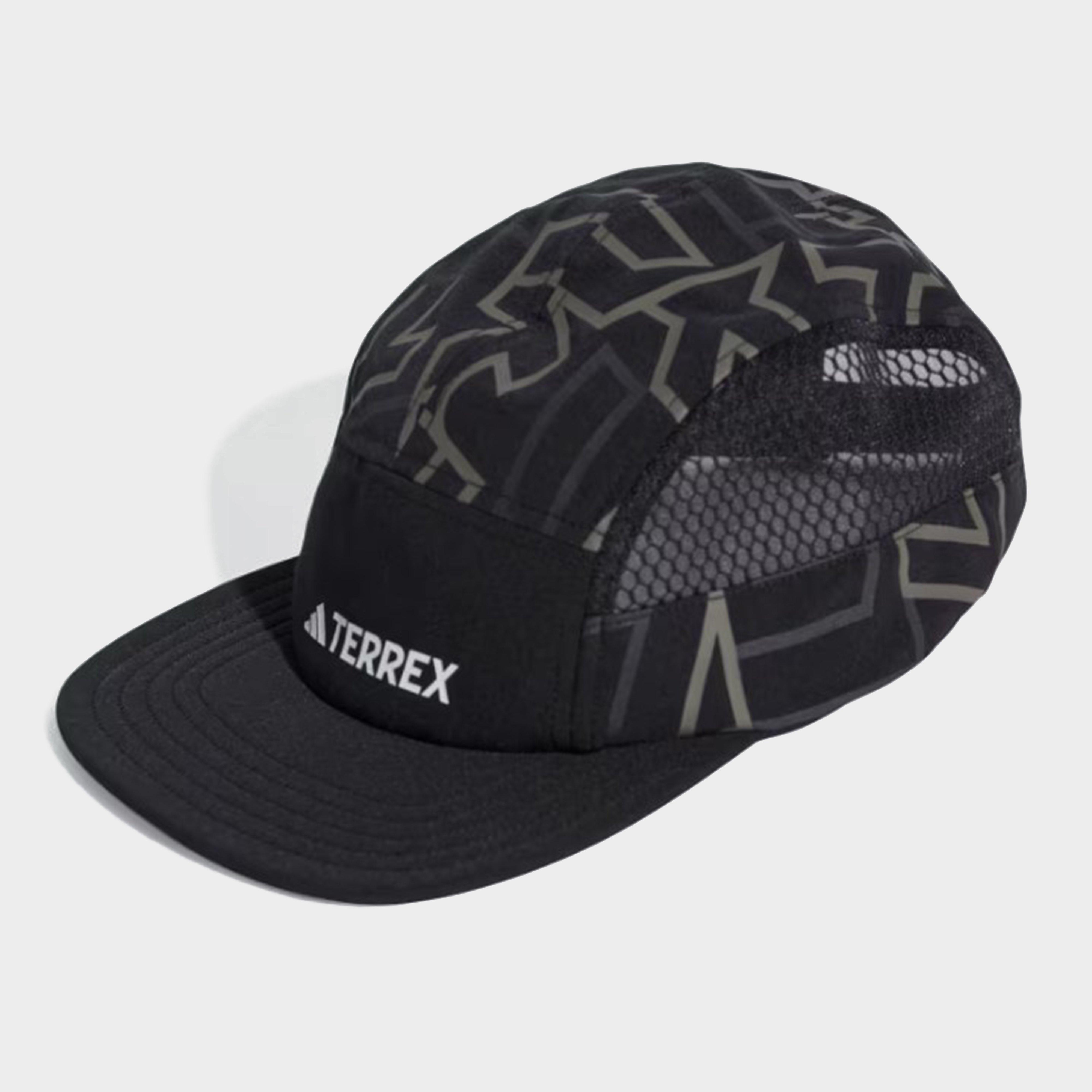 adidas Terrex Men's Heat.Rdy 5-Panel Graphic Cap, Black