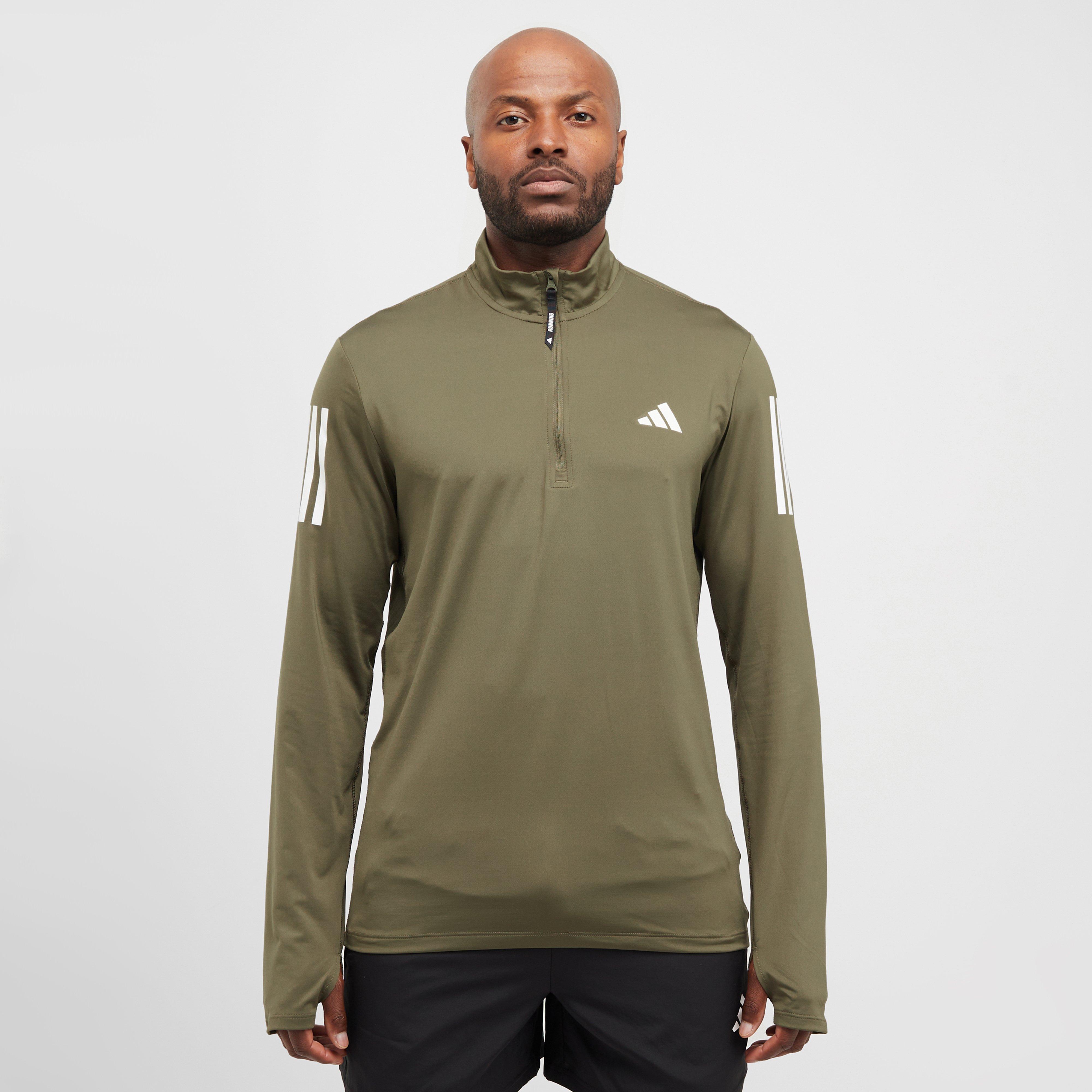 adidas Men's Own the Run Half-Zip Track Top