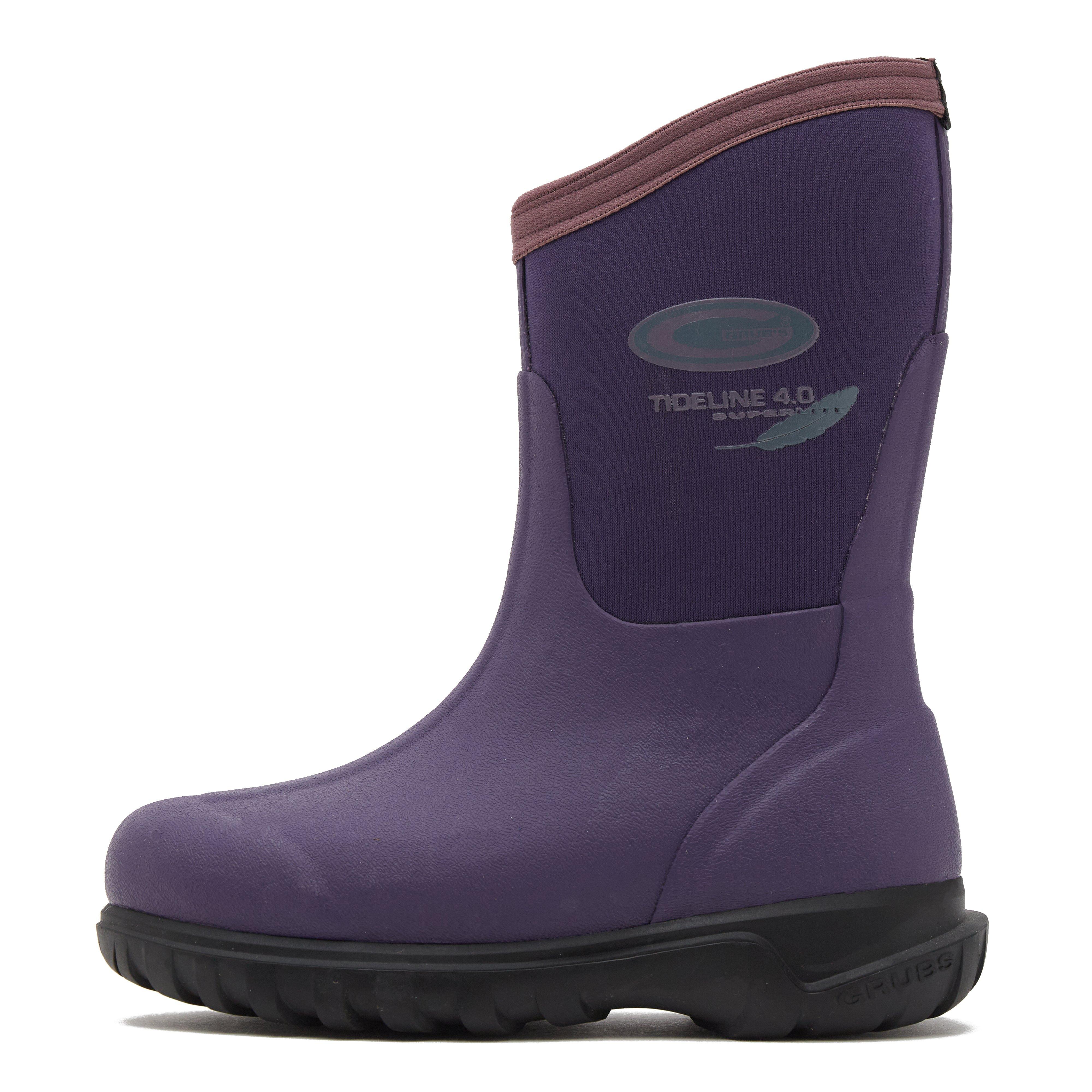 Kids Tideline Boots Plum