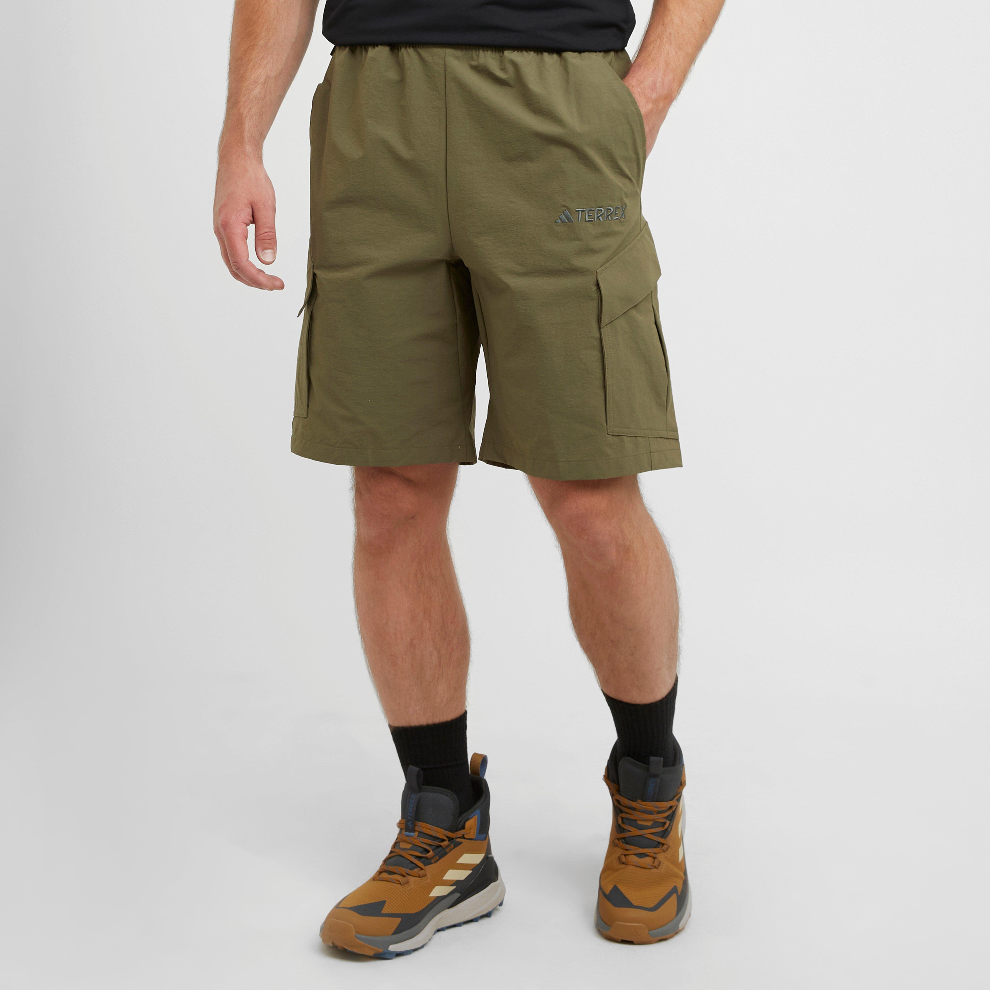adidas Men's Xploric Cargo Shorts, Green