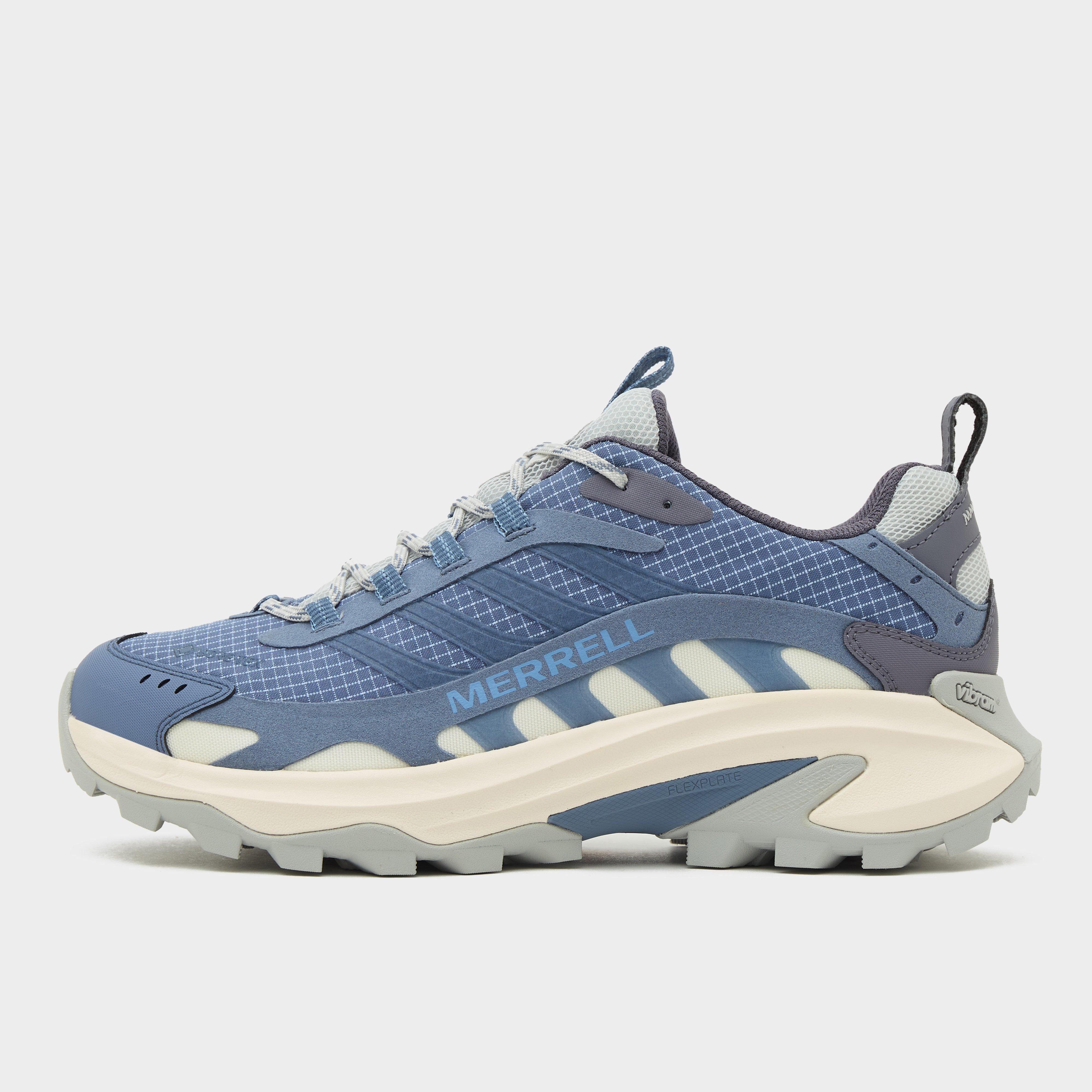 Merrell Men's Moab Speed 2 GORE-TEX Walking Shoes, Blue