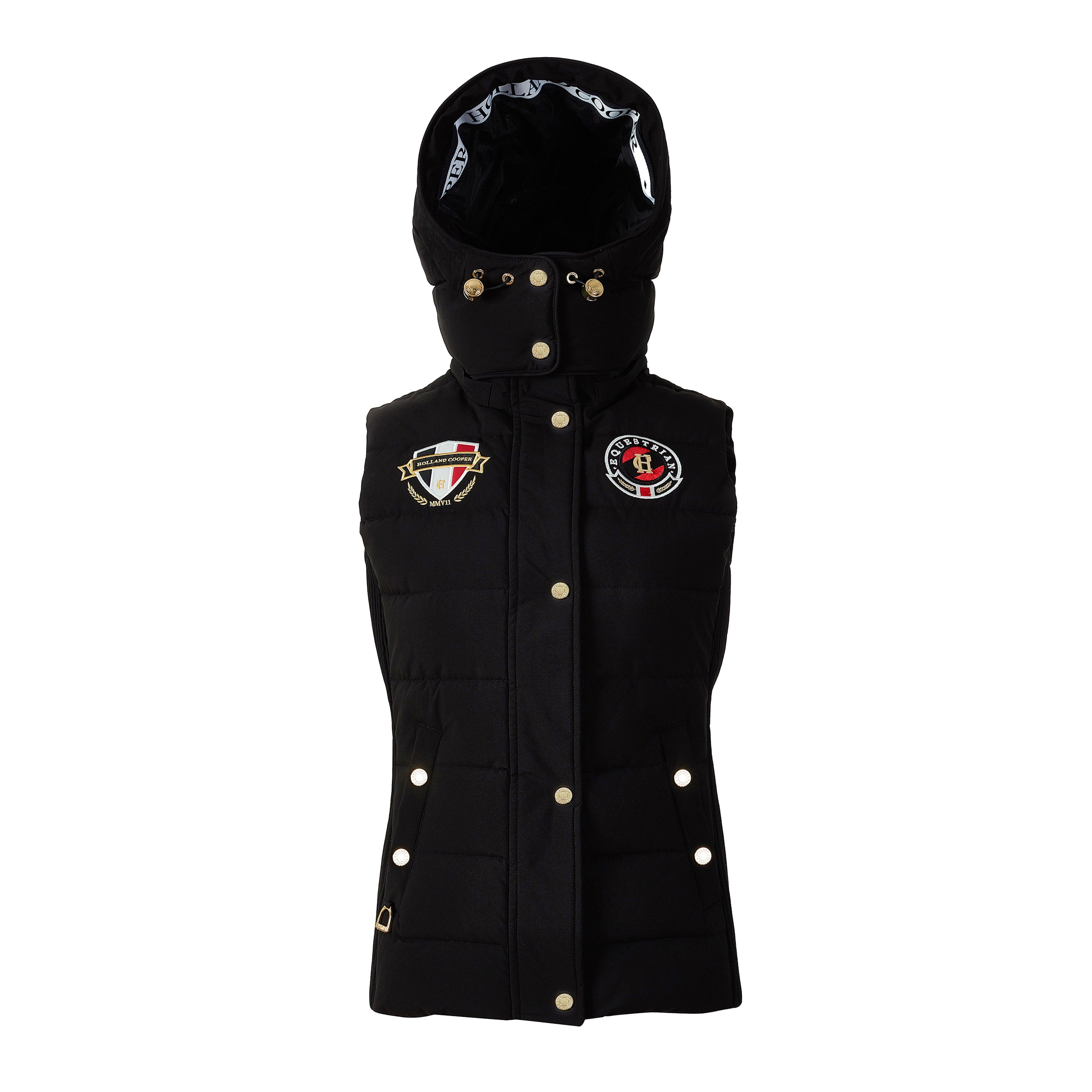 Womens Team Gilet Black