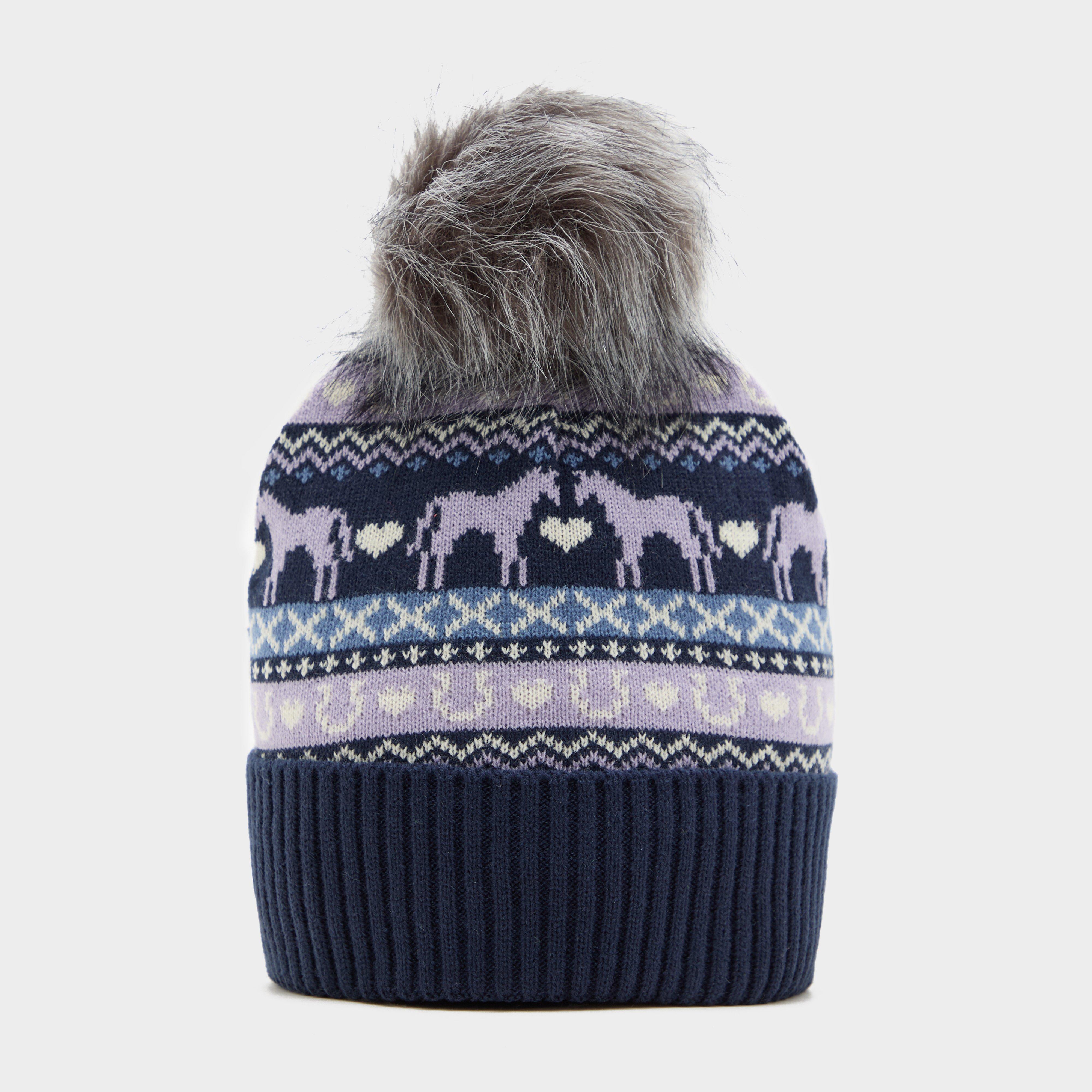Platinum Malmo Pom Pom Hat, Blue