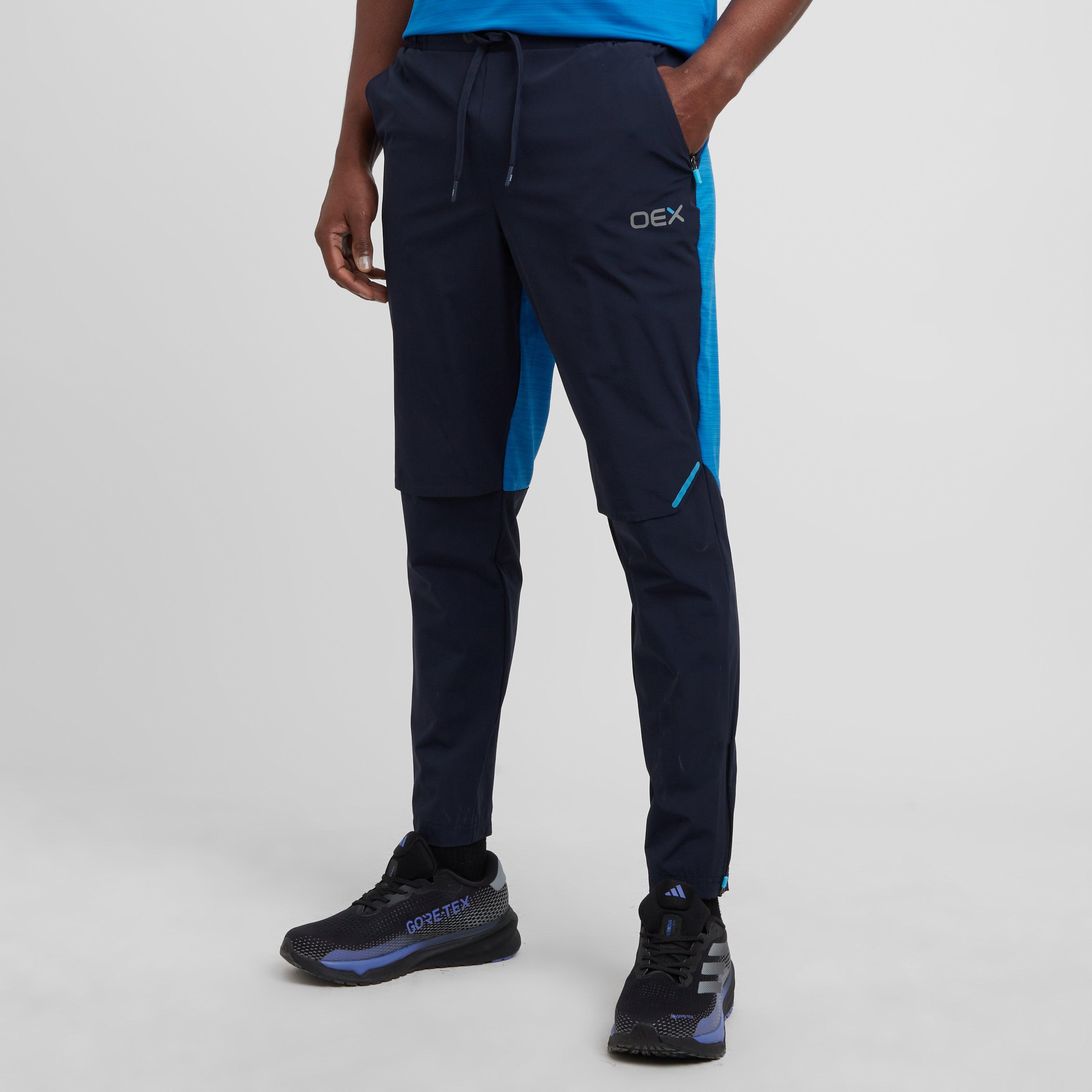 OEX BLUE Men's Peak Track Pants, Navy
