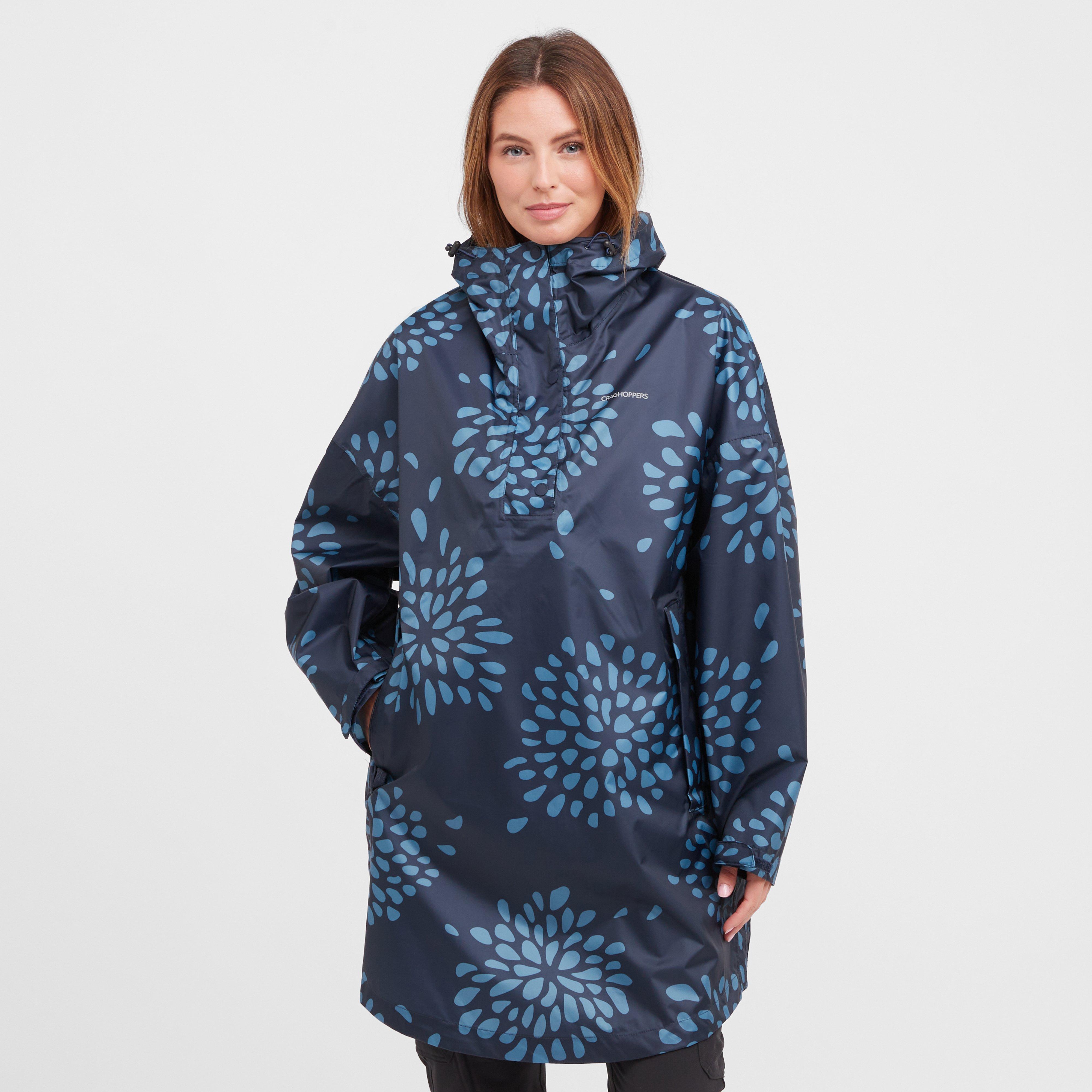 Craghoppers Women's Globeflower Packable Overhead Jacket - 000G - Blue - £53.97 - Ref 8827