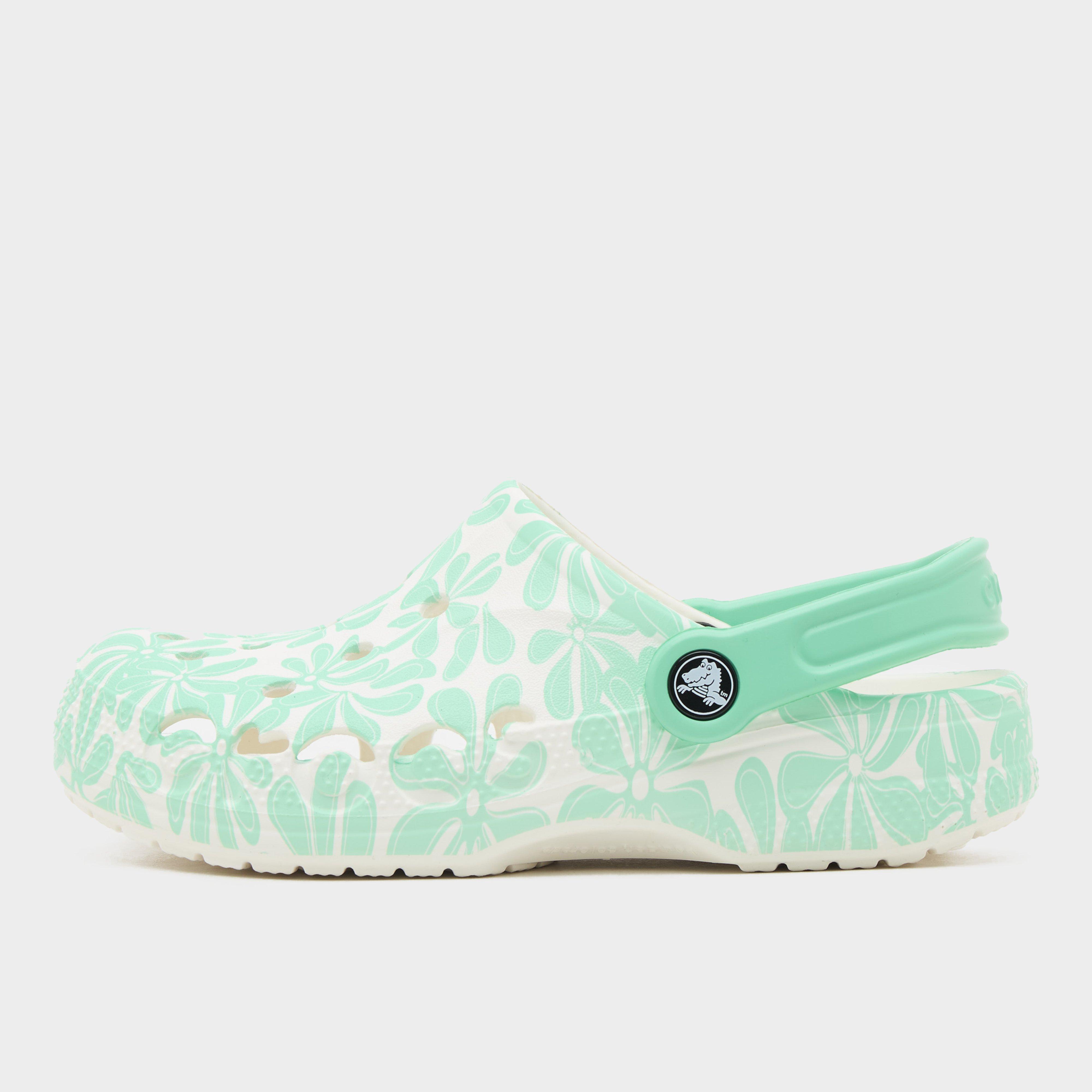 Crocs Women's Baya Printed Clogs, Green