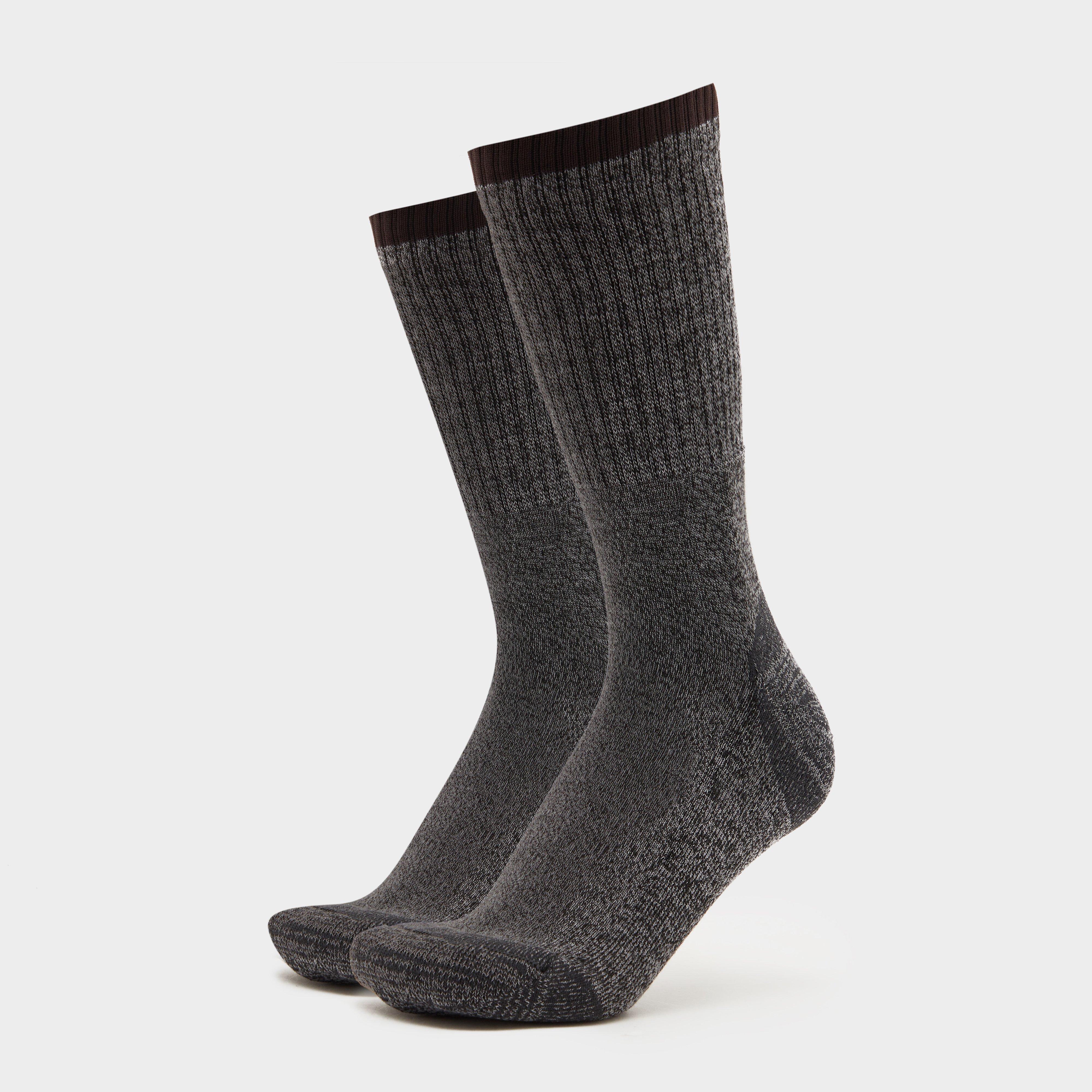 Peter Storm Essentials Men's Walking Socks 2 Pack, Grey