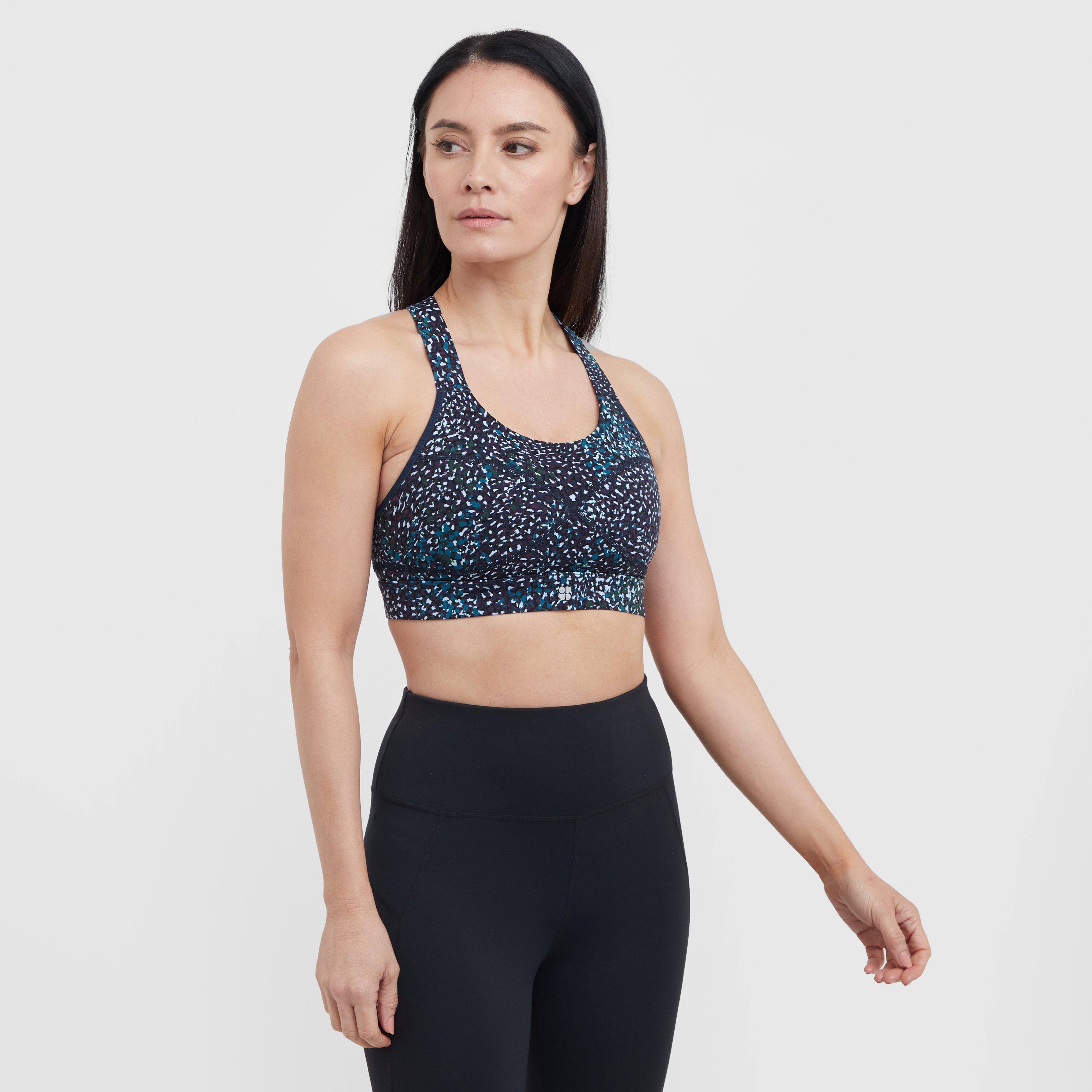 SWEATY BETTY Women's Power Medium Support Sports Bra, Multi Coloured