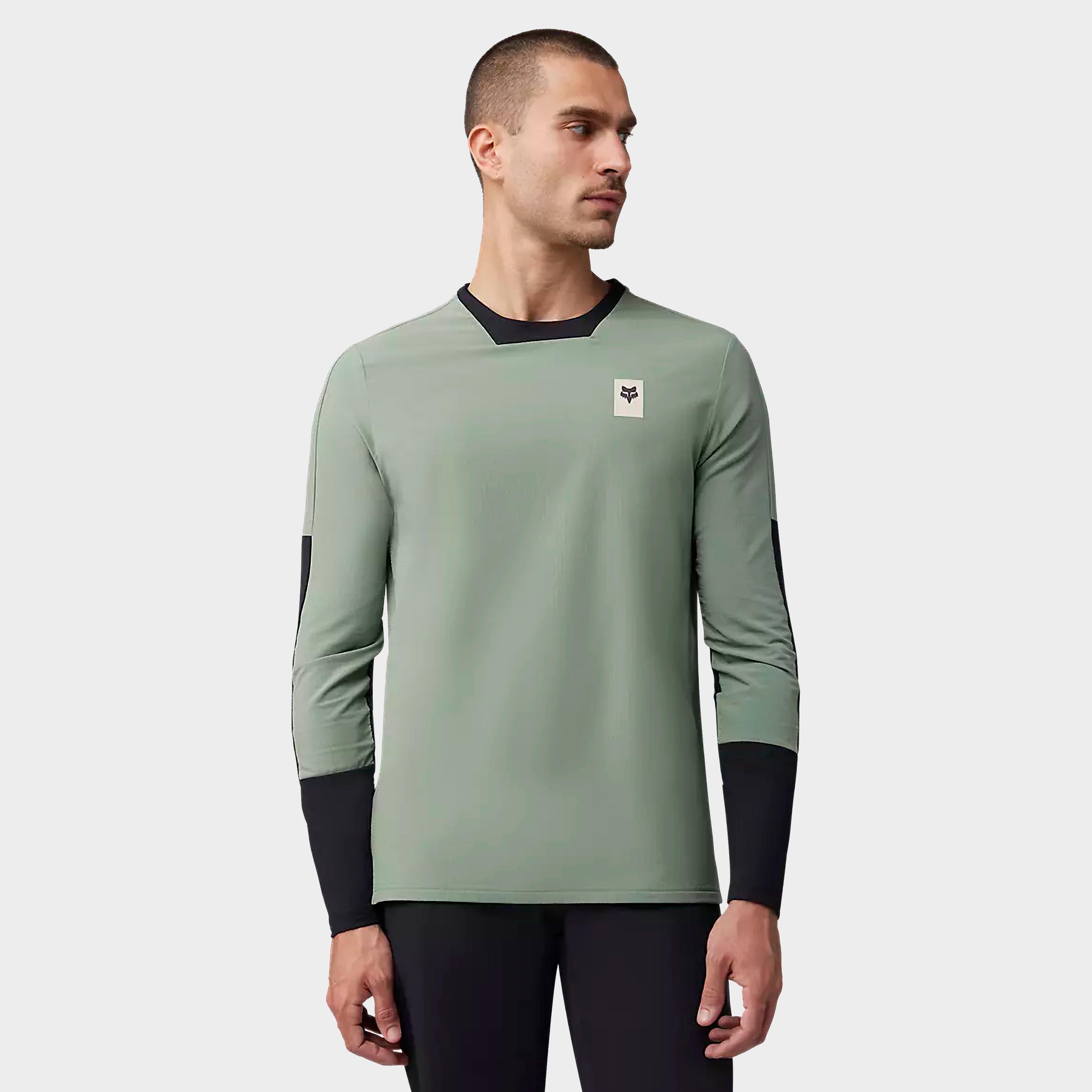 Fox Men's Defend Thermal Jersey, Green