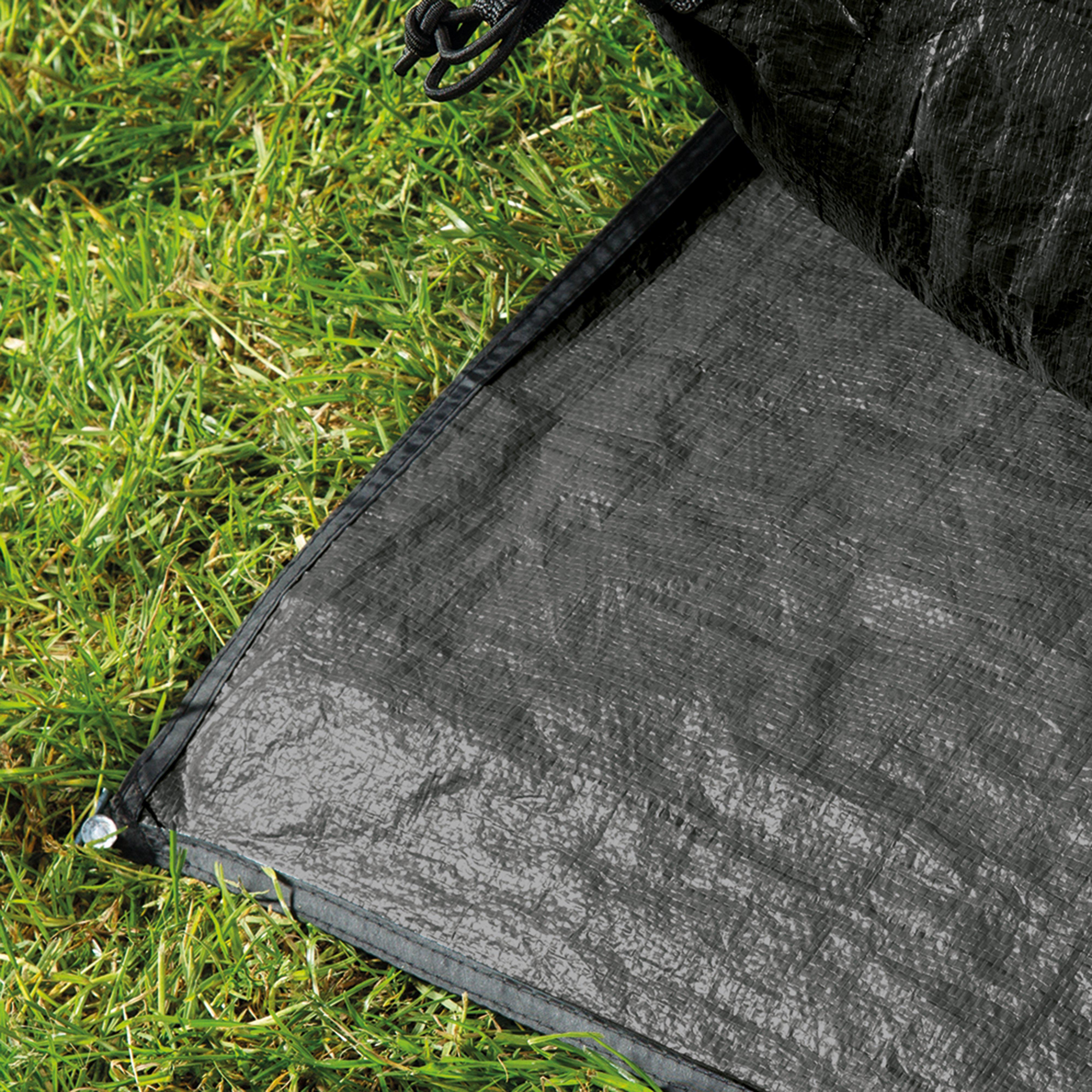 Outwell Dayton 4 Footprint Groundsheet - 455cm x 260cm, Black