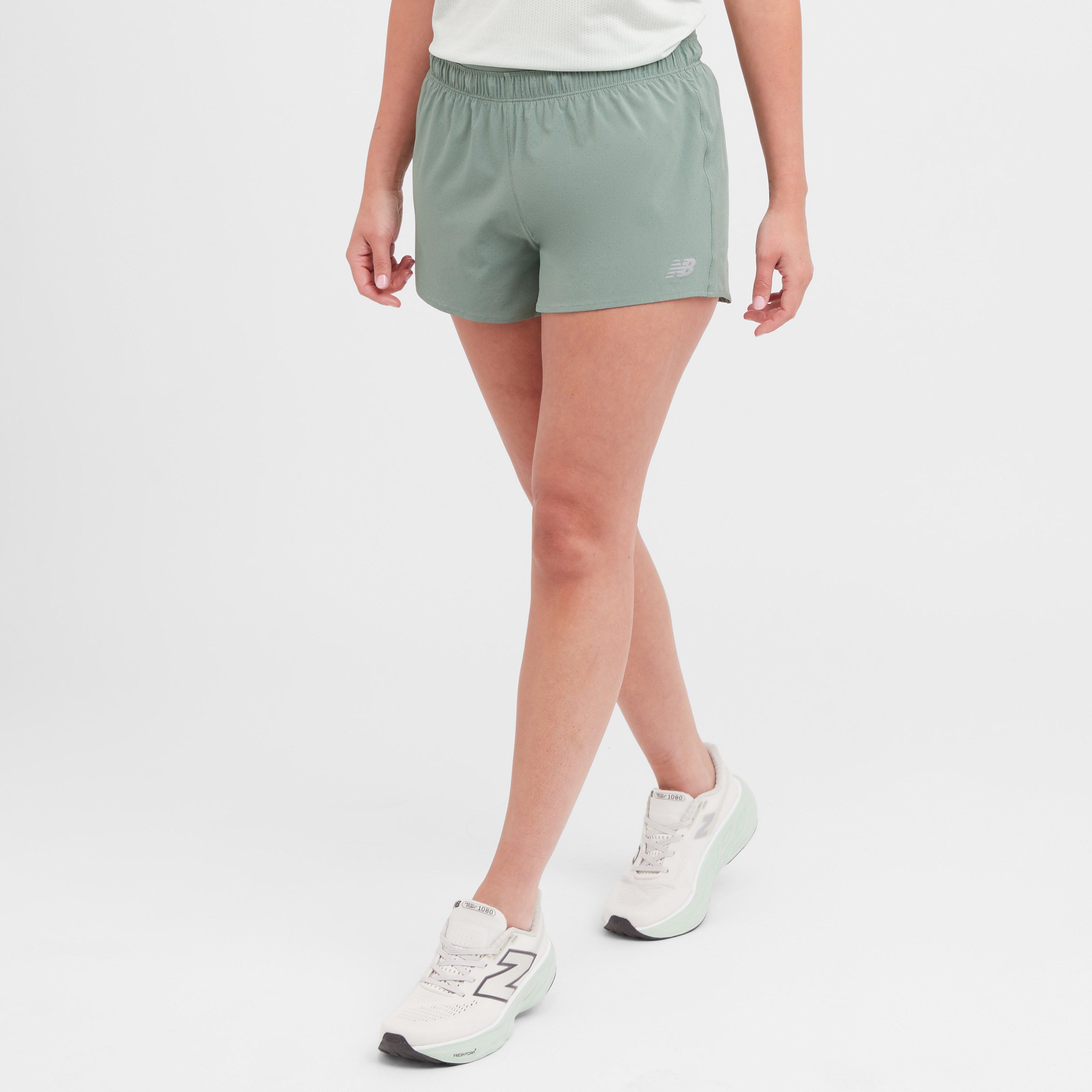 New Balance Women's RC Shorts 3", Green