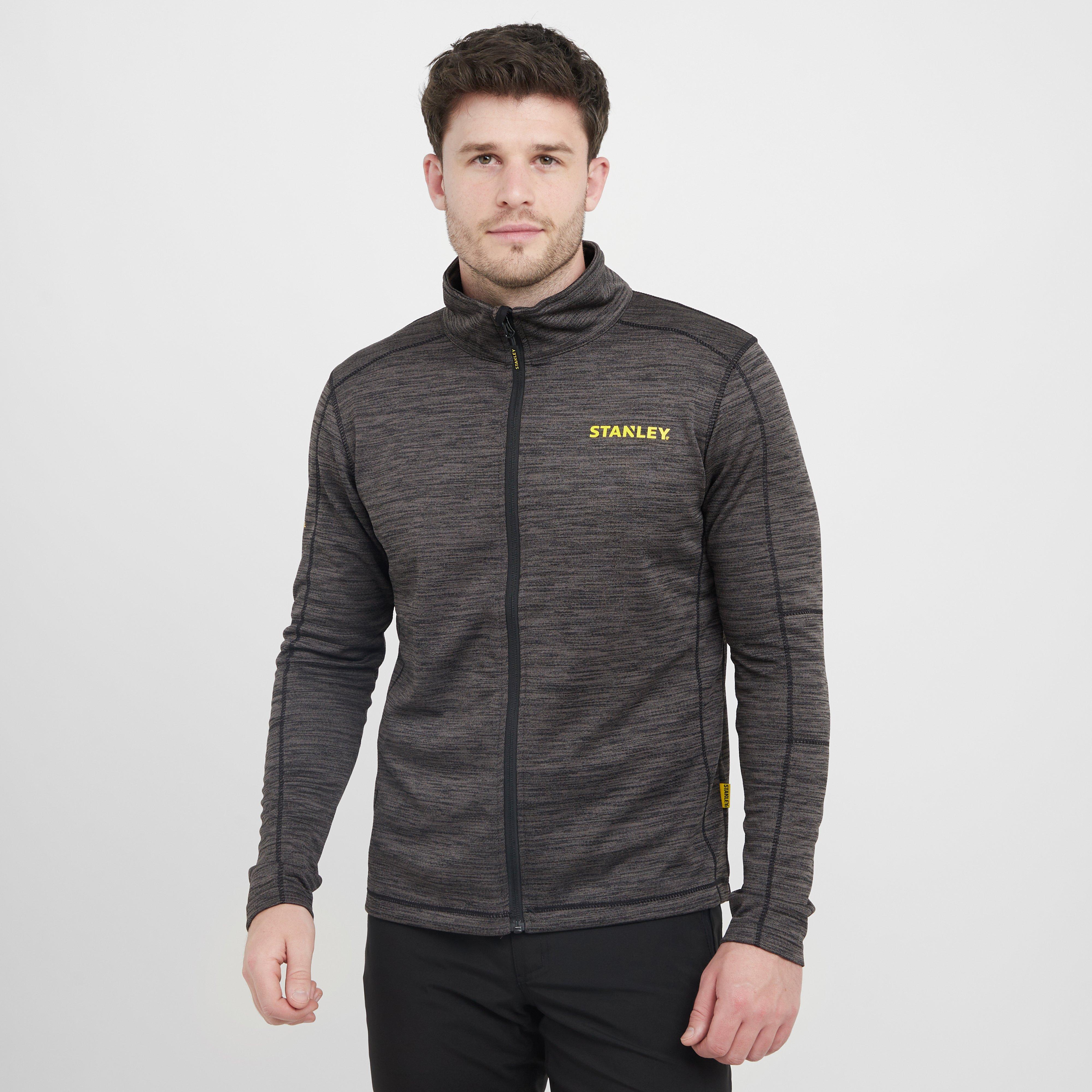 Stanley Workwear Men's Arizona Full Zip Fleece, Grey