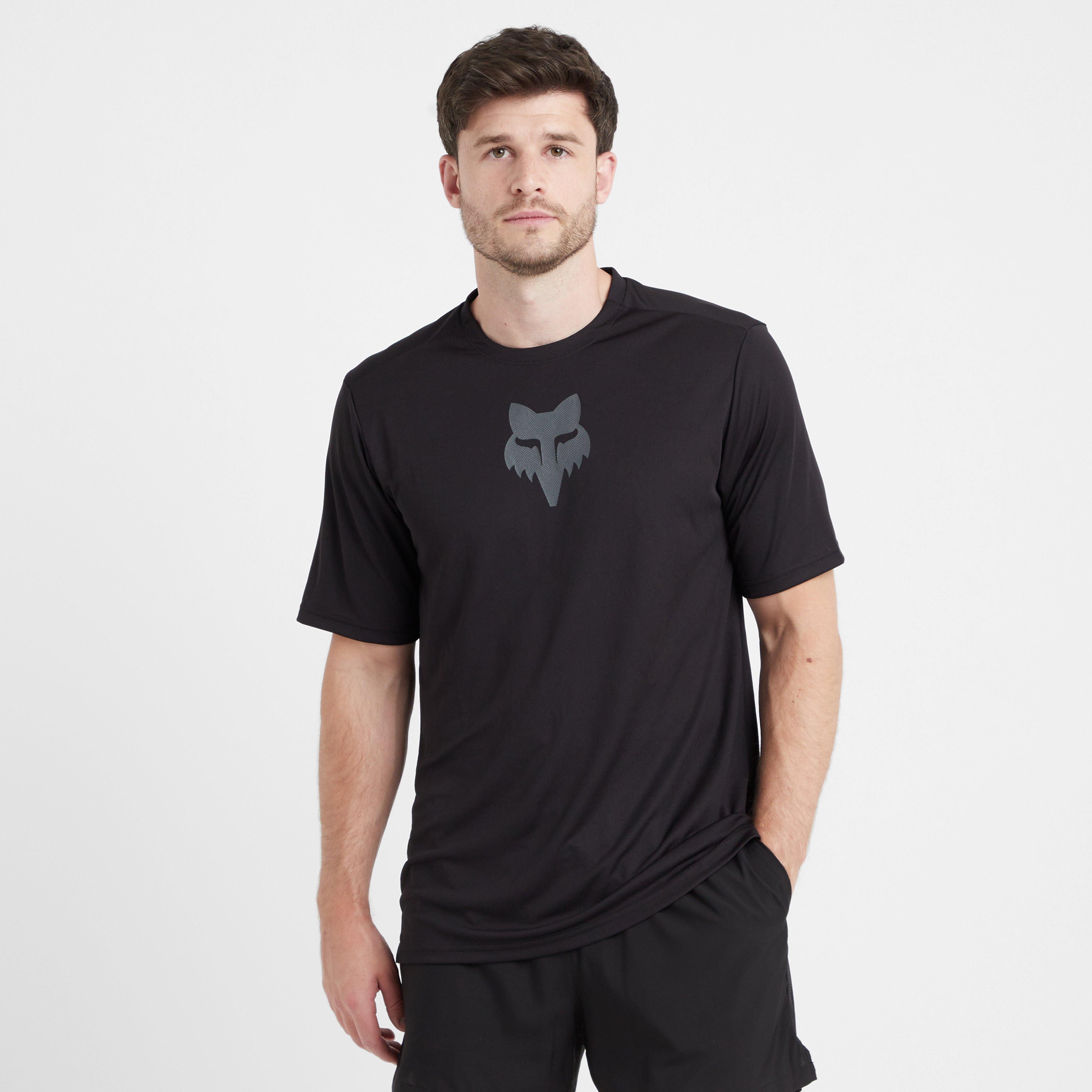 Fox Men's Ranger Fox Head Jersey T-Shirt, Black