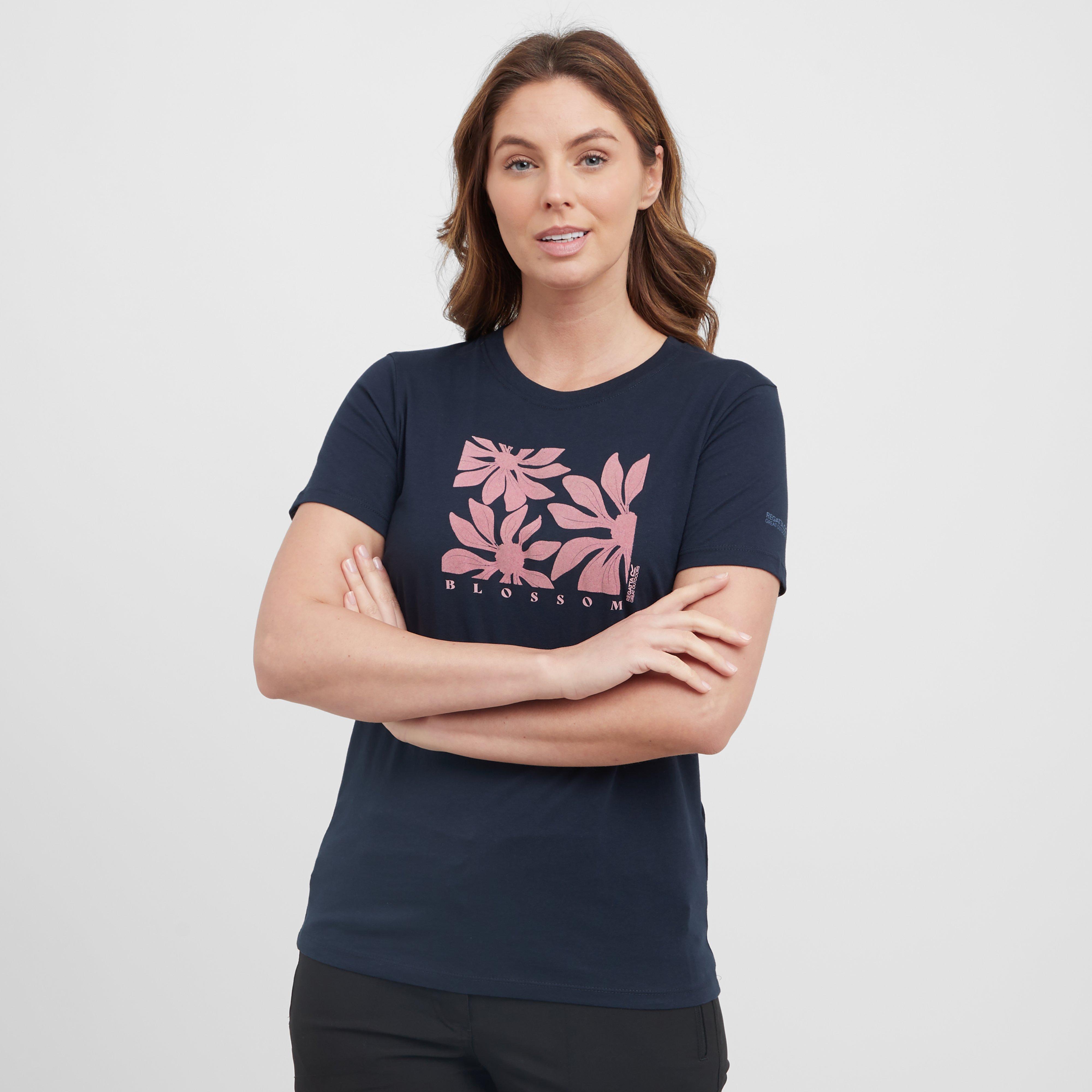 Regatta Women's Flaurelle T-Shirt, Navy