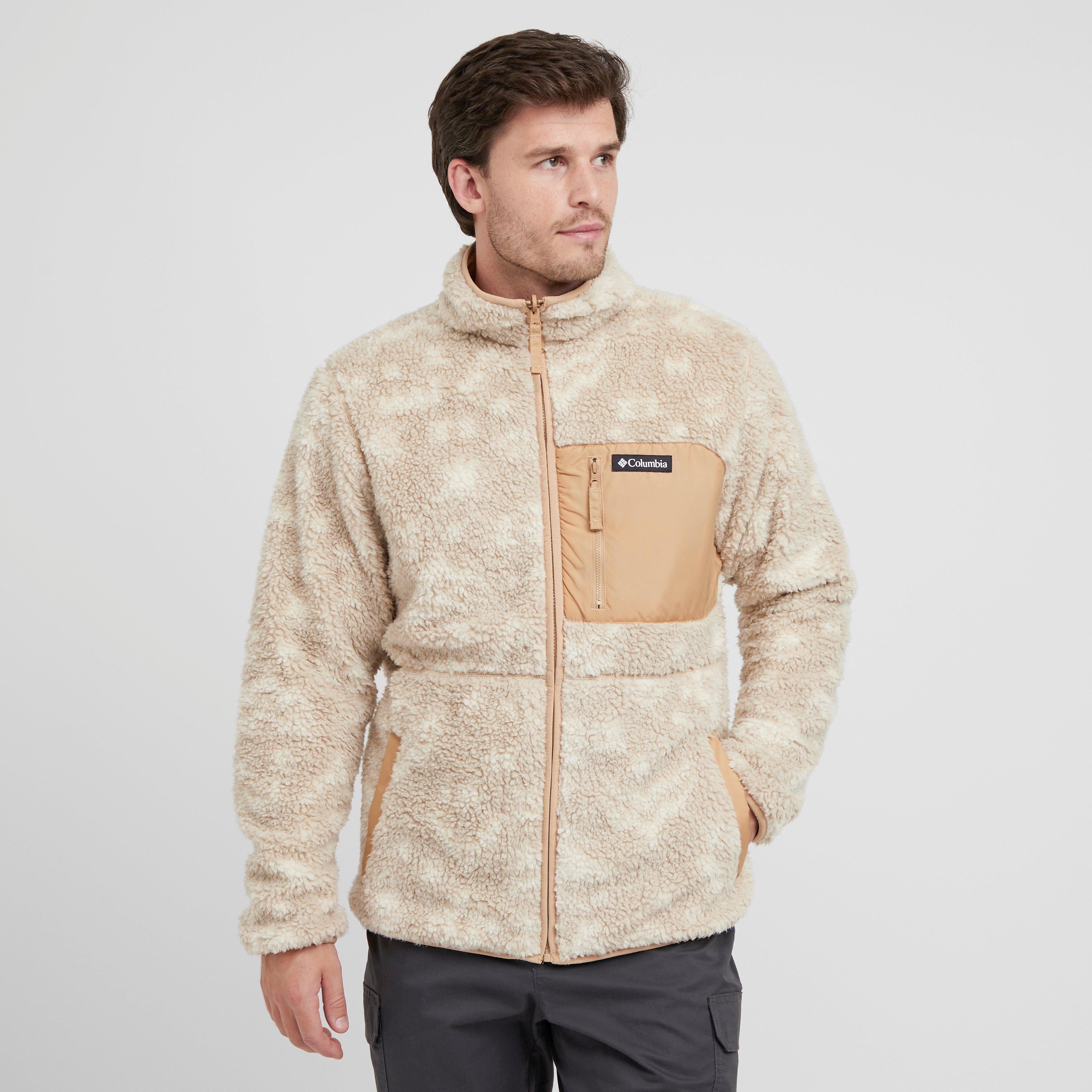 Columbia Men's Winter Pass Full Zip Fleece, Cream