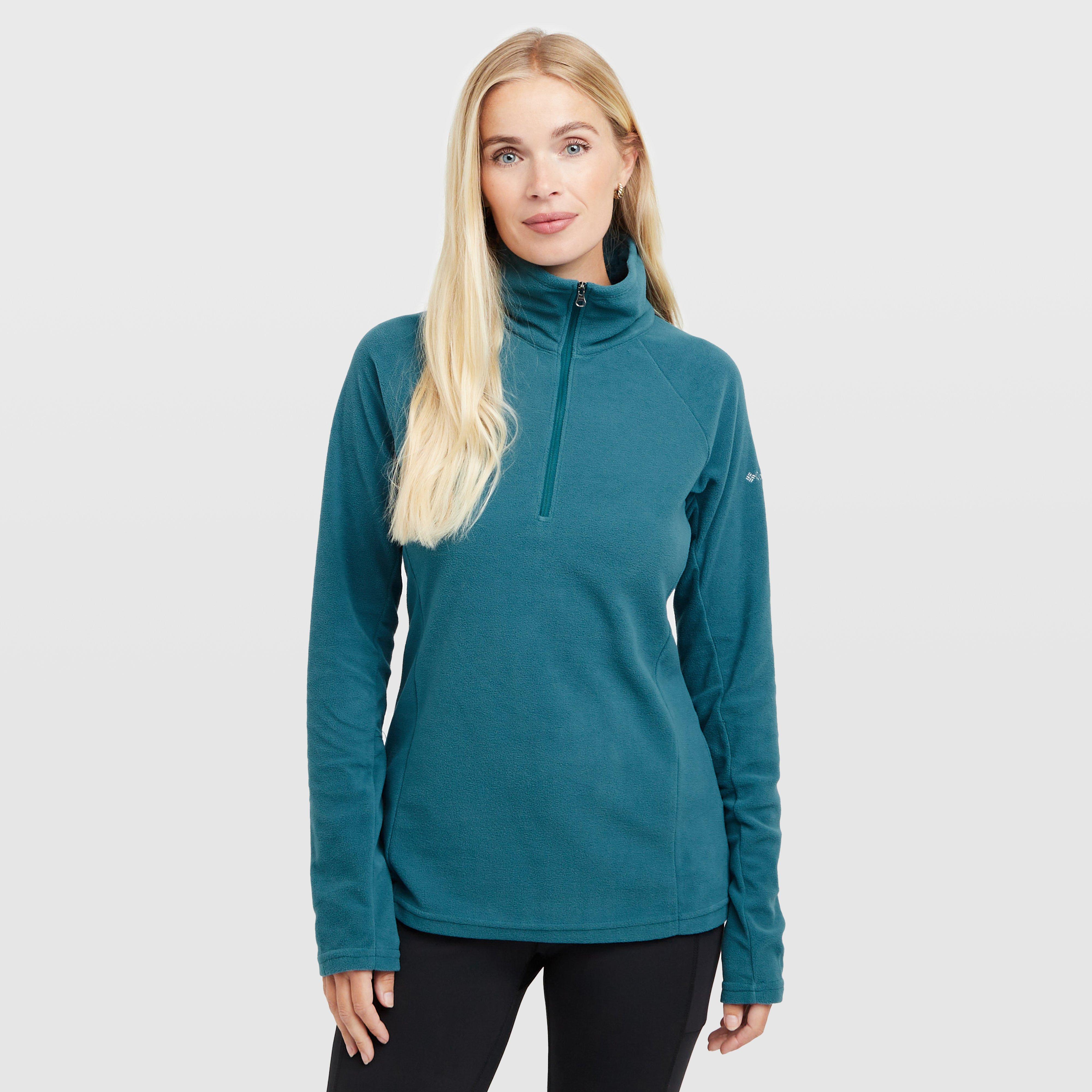 Columbia Women's Stratagate Half Zip Fleece, Blue