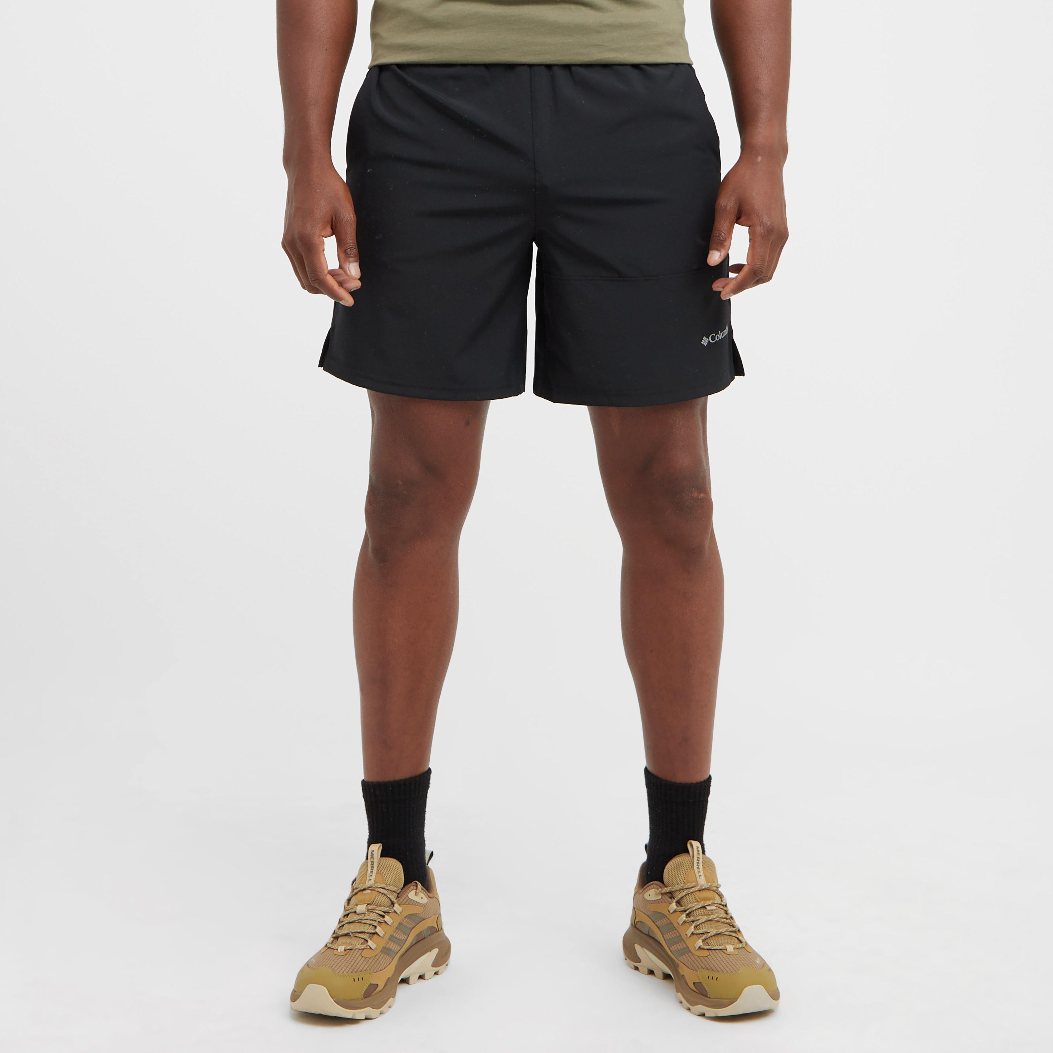 Columbia Men's Hike Colour Block Hiking Shorts, Black
