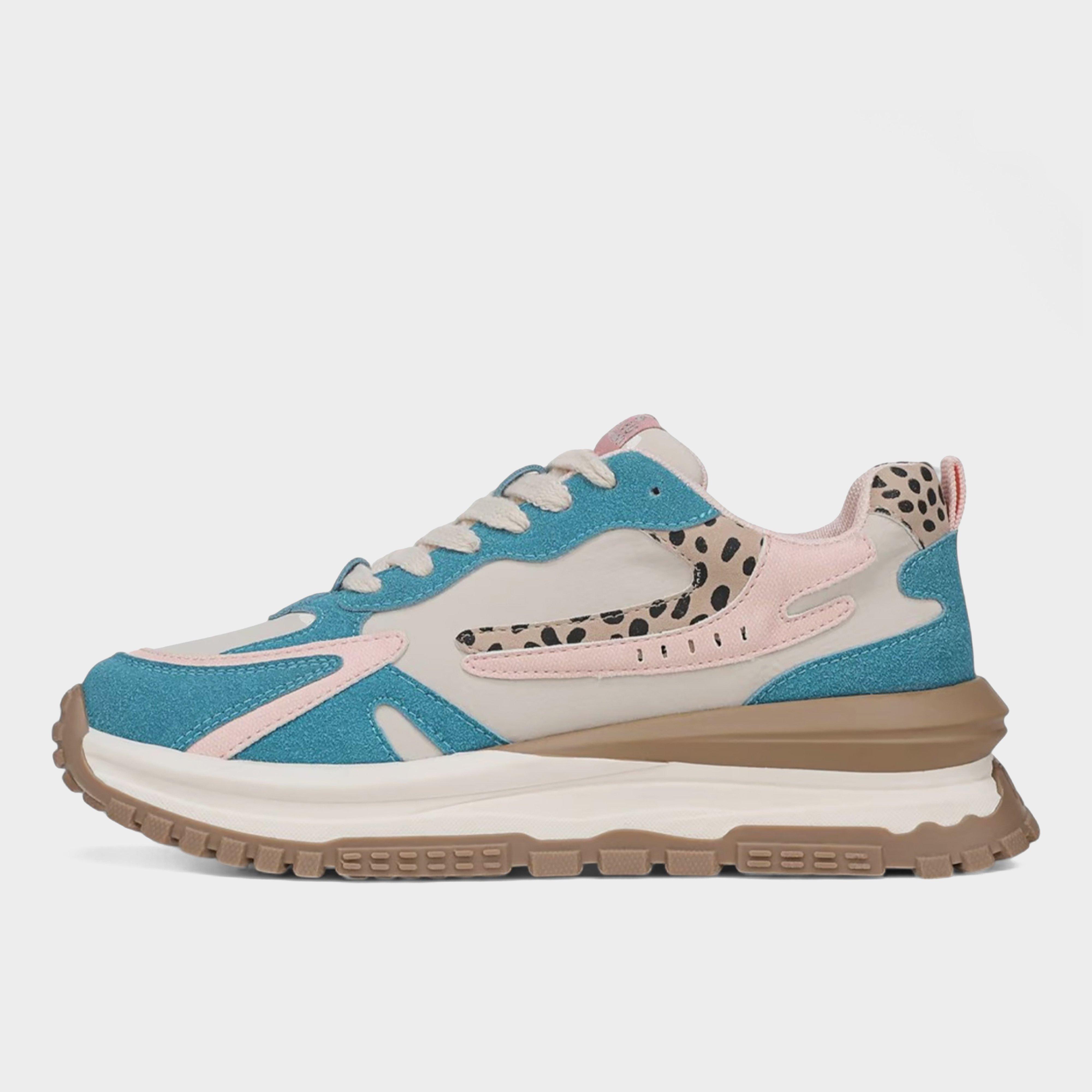 Blowfish malibu Women's Lace-up Tastic Sneakers, Pink