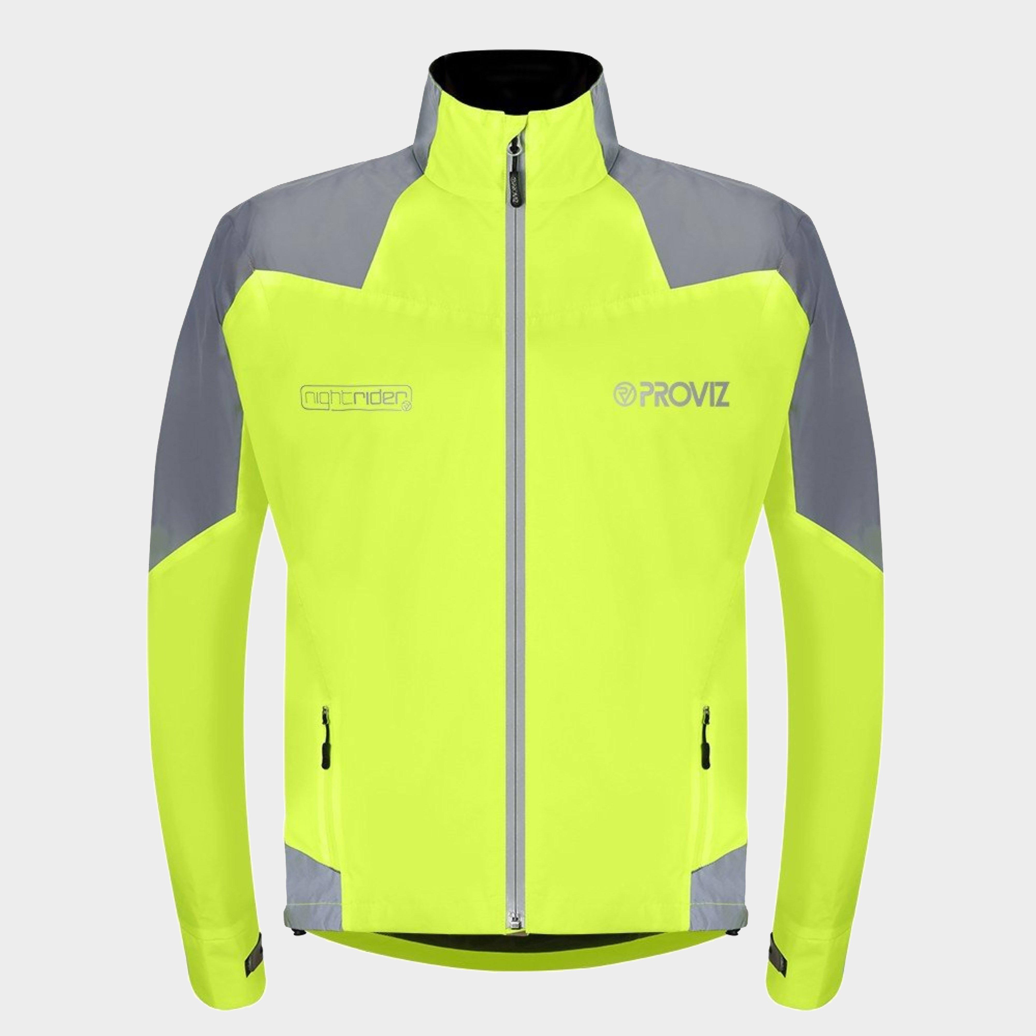 Proviz Sports Proviz Men's Nightrider Reflective Waterproof Cycling Jacket, Orange