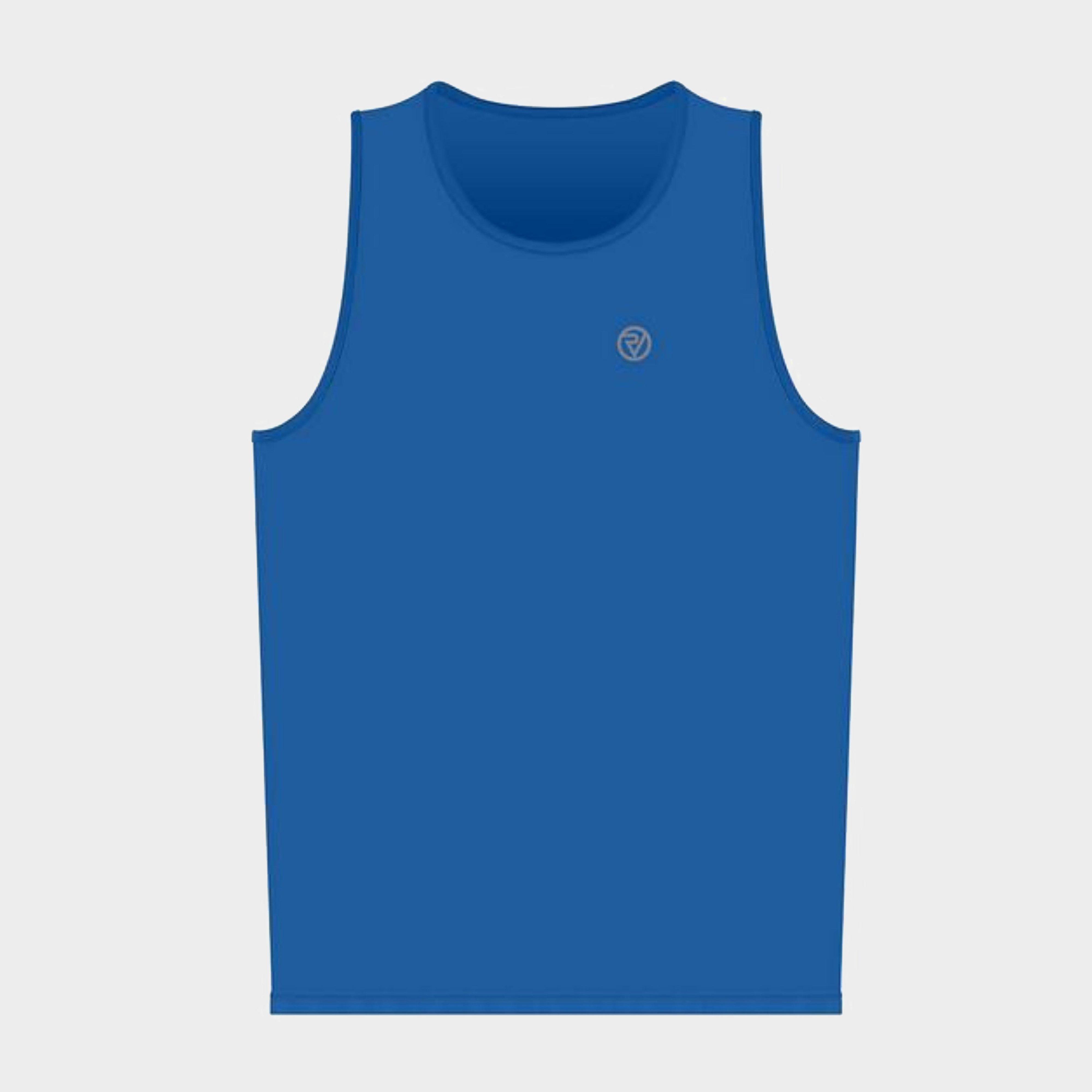 Proviz Sports Men's Classic Reflective Running Singlet, Blue