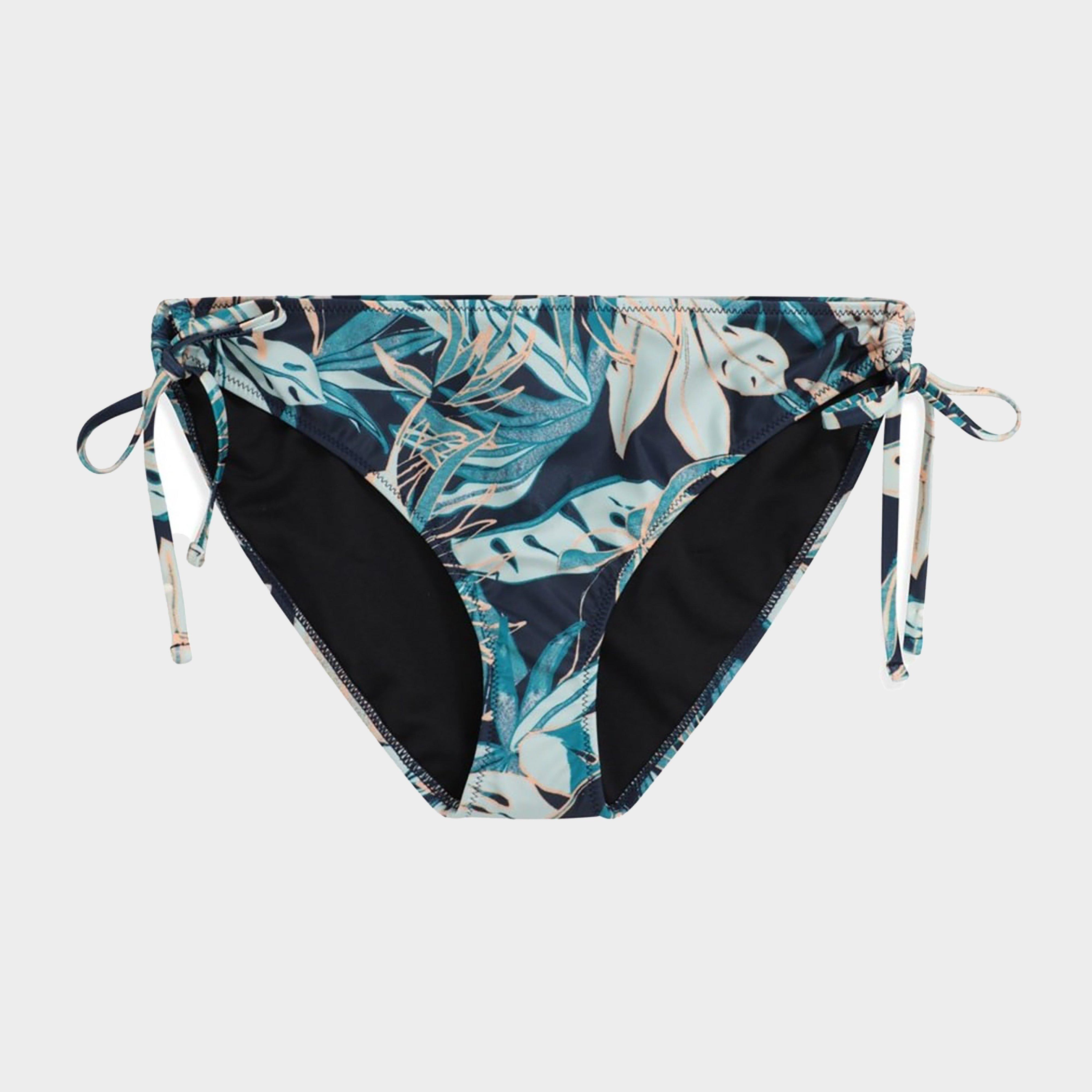 Animal Women's Iona Recycled Bikini Bottoms, Dark Blue