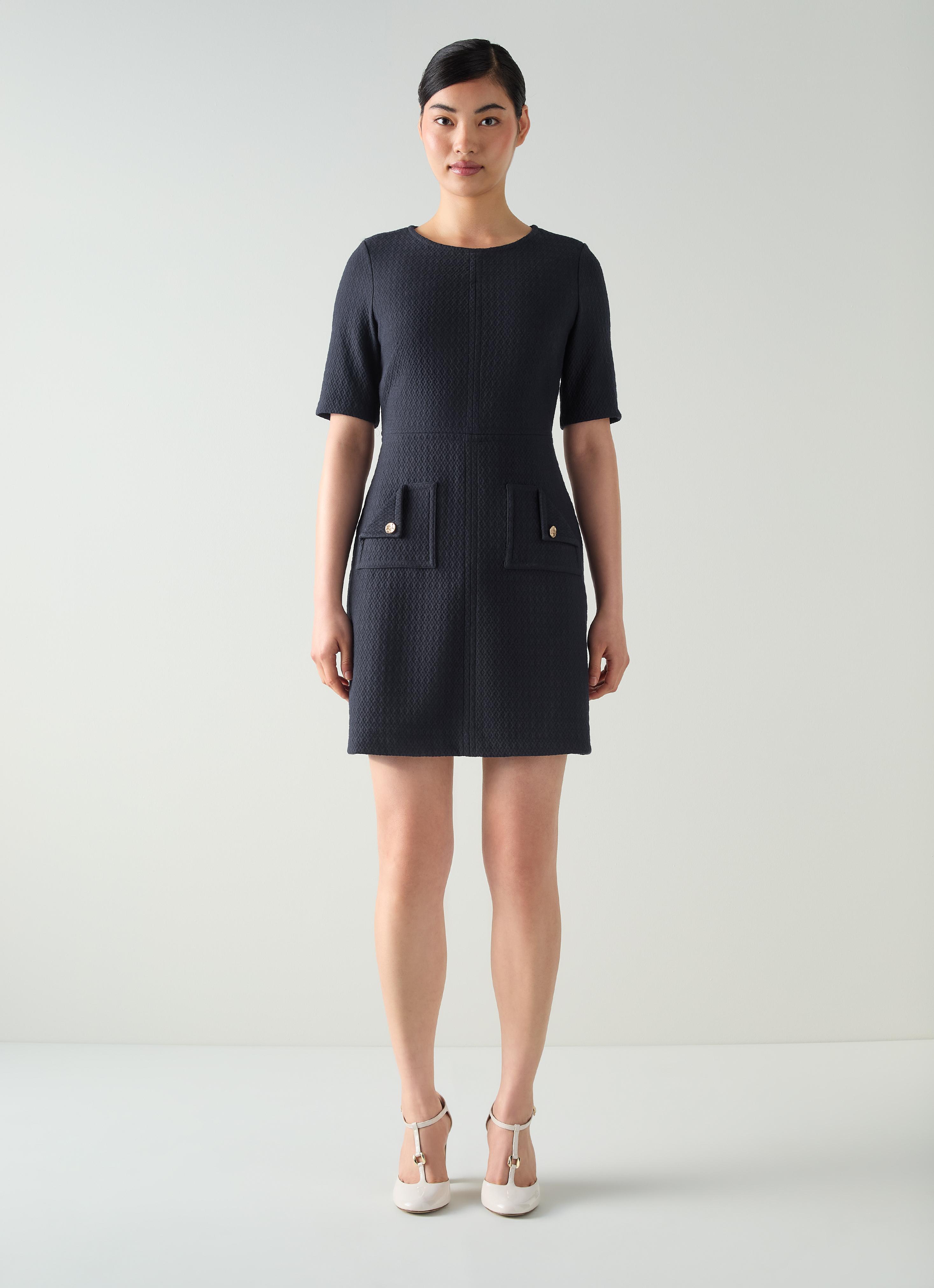 Skyla Midnight Jersey A-Line Shift Dress