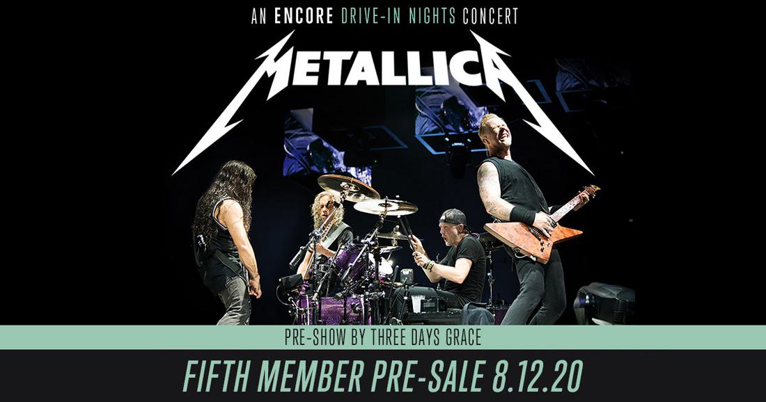 Presale for Metallica At The Drive-In