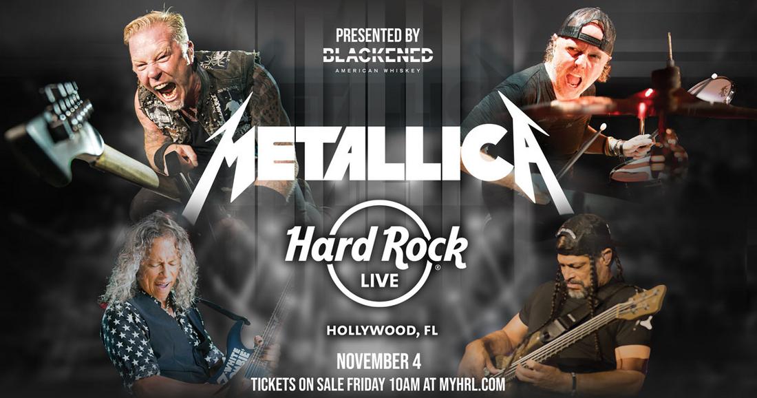 Another Show For 2021… We’ll See You at the Hollywood, FL Hard Rock!