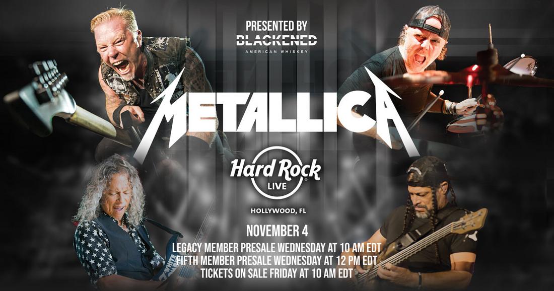 Hard Rock Live Presale Information
