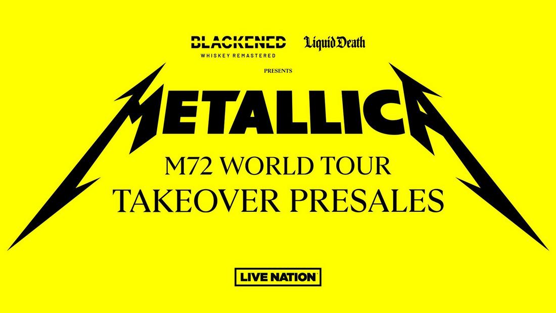 Metallica Weekend Takeover Events Ticket Presale Info