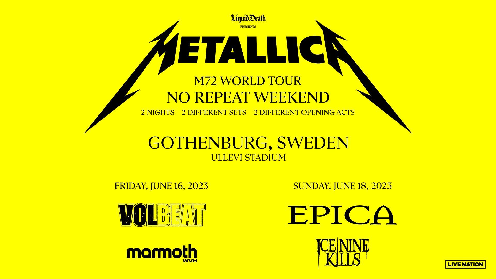 2023-06-02 Epica to Replace Five Finger Death Punch in Gothenburg