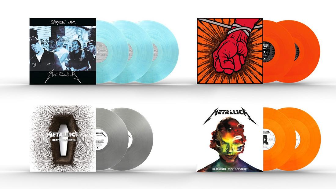 Four More Colored Vinyl Releases Coming Soon Outside the U.S.