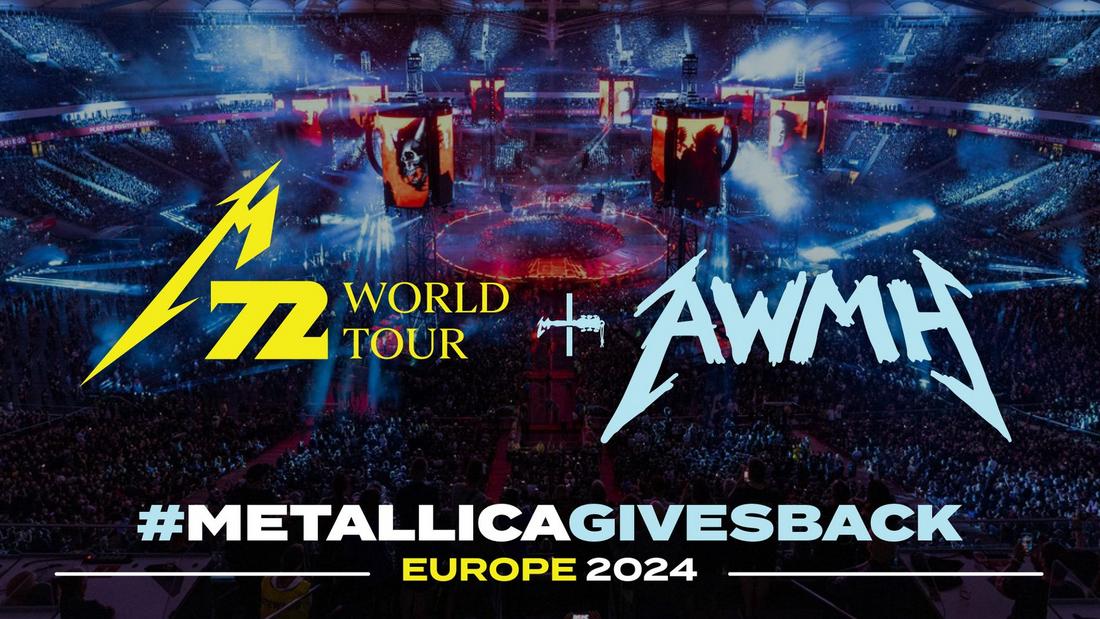 #MetallicaGivesBack Throughout Europe