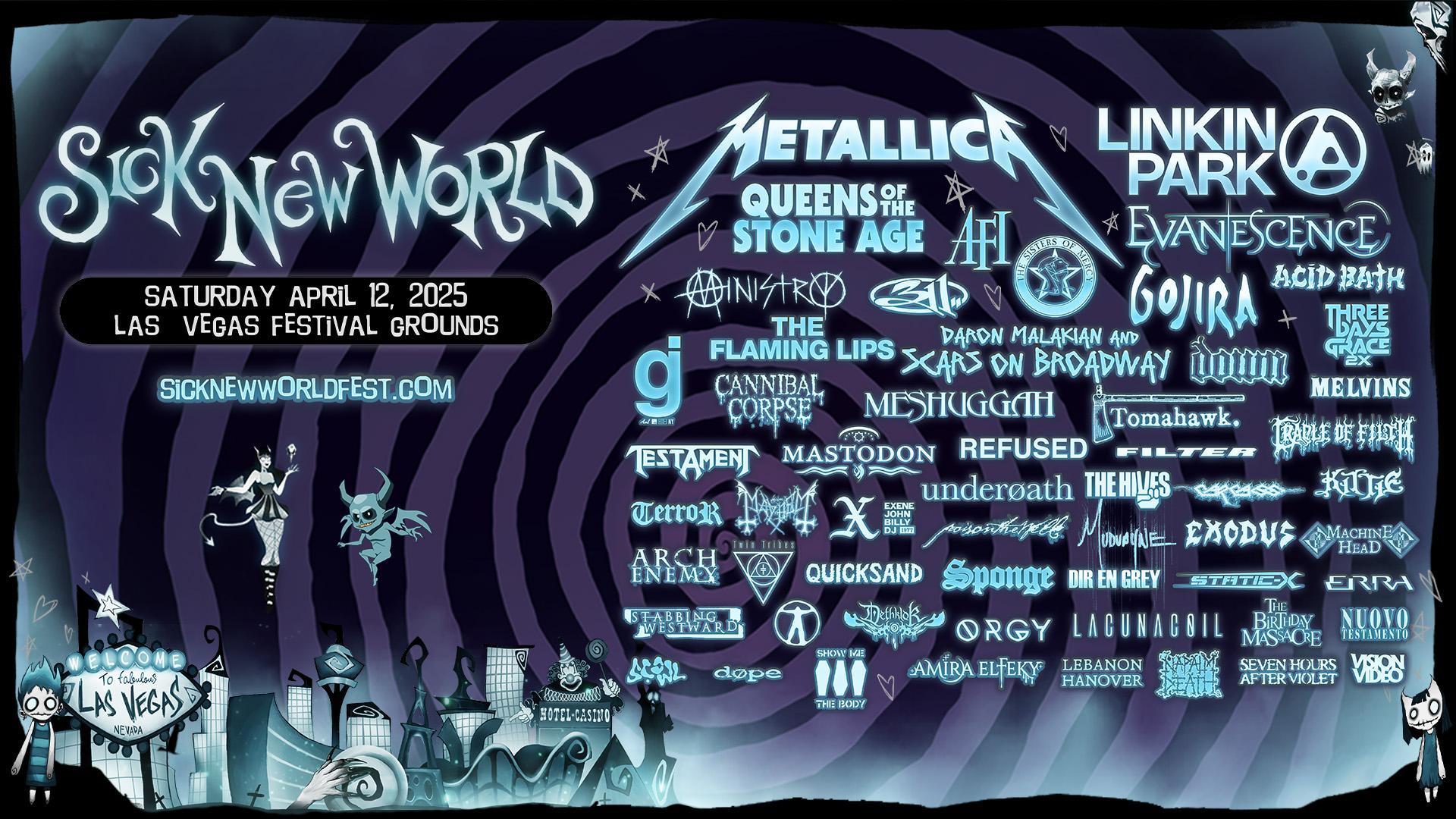 2024-10-15 Sick New World Lineup and Ticket Info