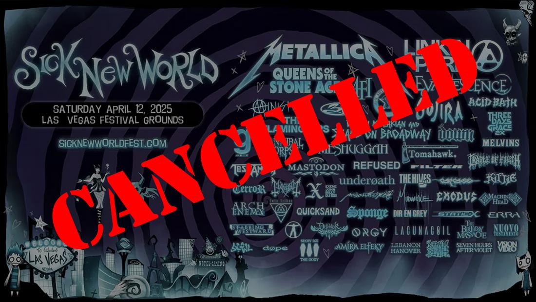 Las Vegas Sick New World Cancelled