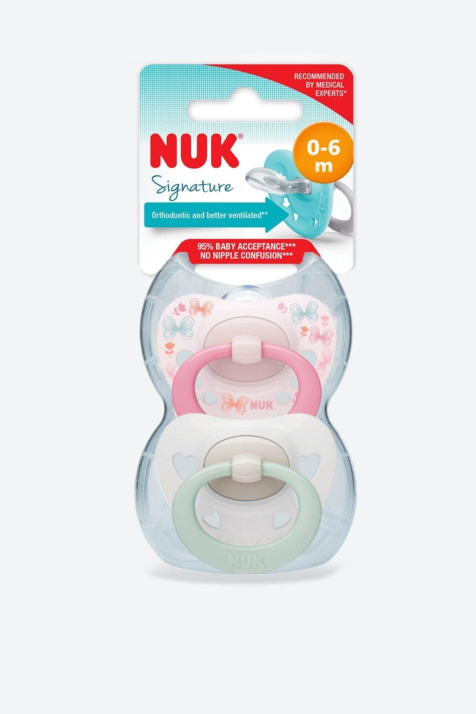 Nuk Signature Soother Months Pack