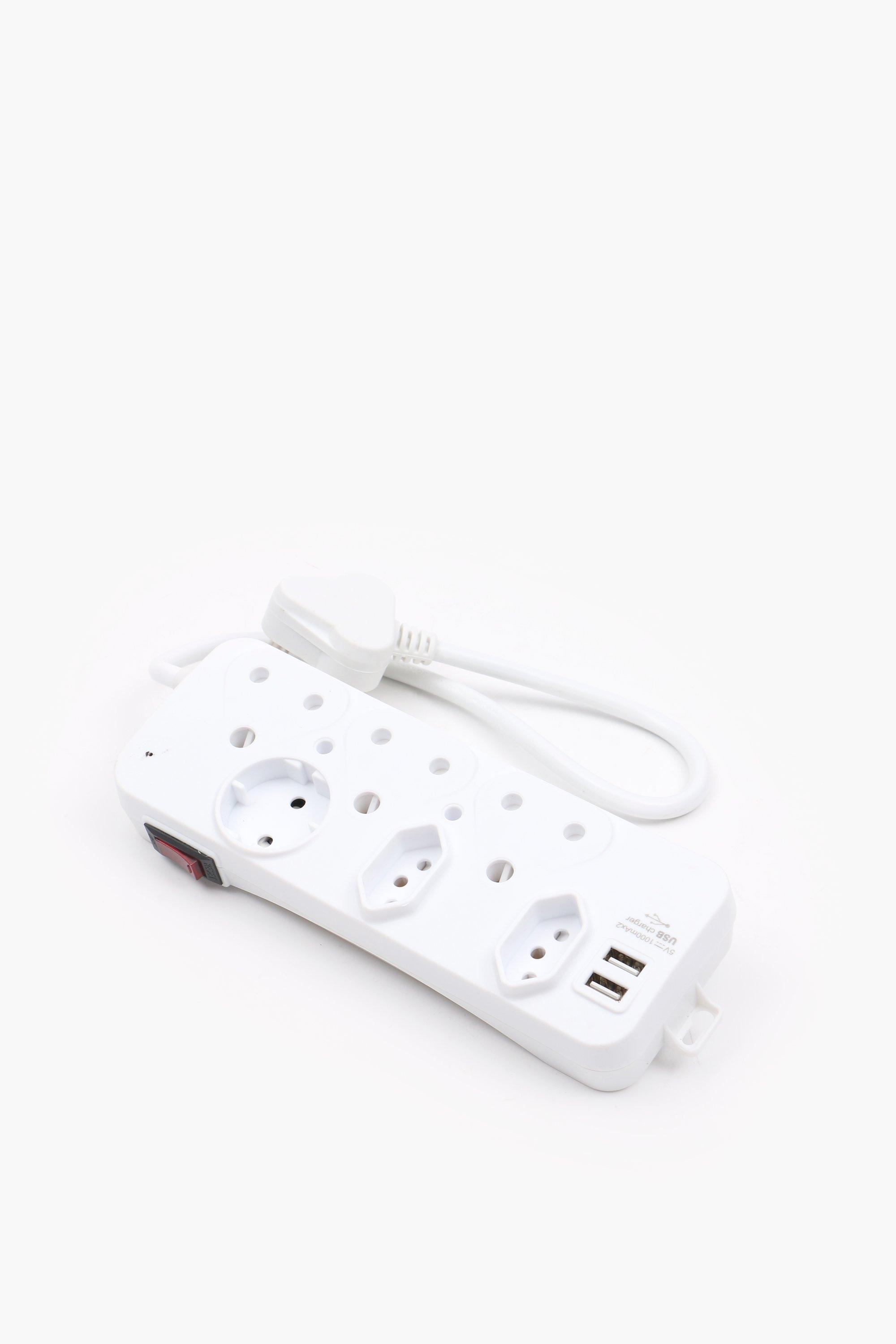 Eurolux Way Multiplug With Usb