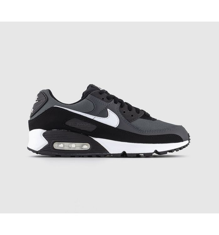 Nike Air Max 90 Trainers In Black/white