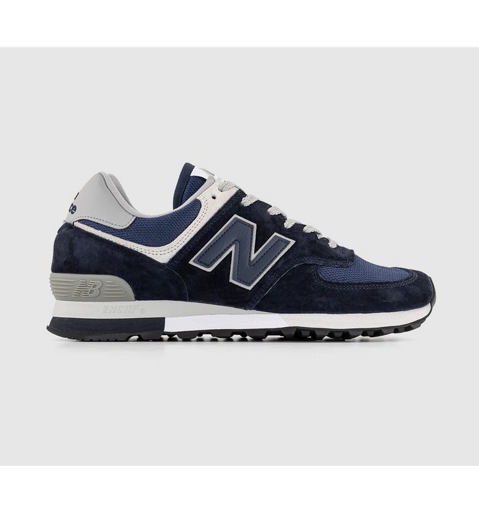 New Balance 576 Trainers Navy White In Blue